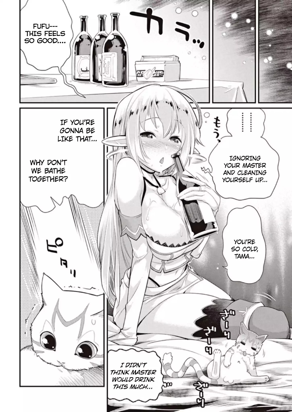 I Am Behemoth Of The S Rank Monster But I Am Mistaken As A Cat And I Live As A Pet Of Elf Girl Chapter 3 page 22 - Chapter 3: The Elf Girl's Bigger Secret