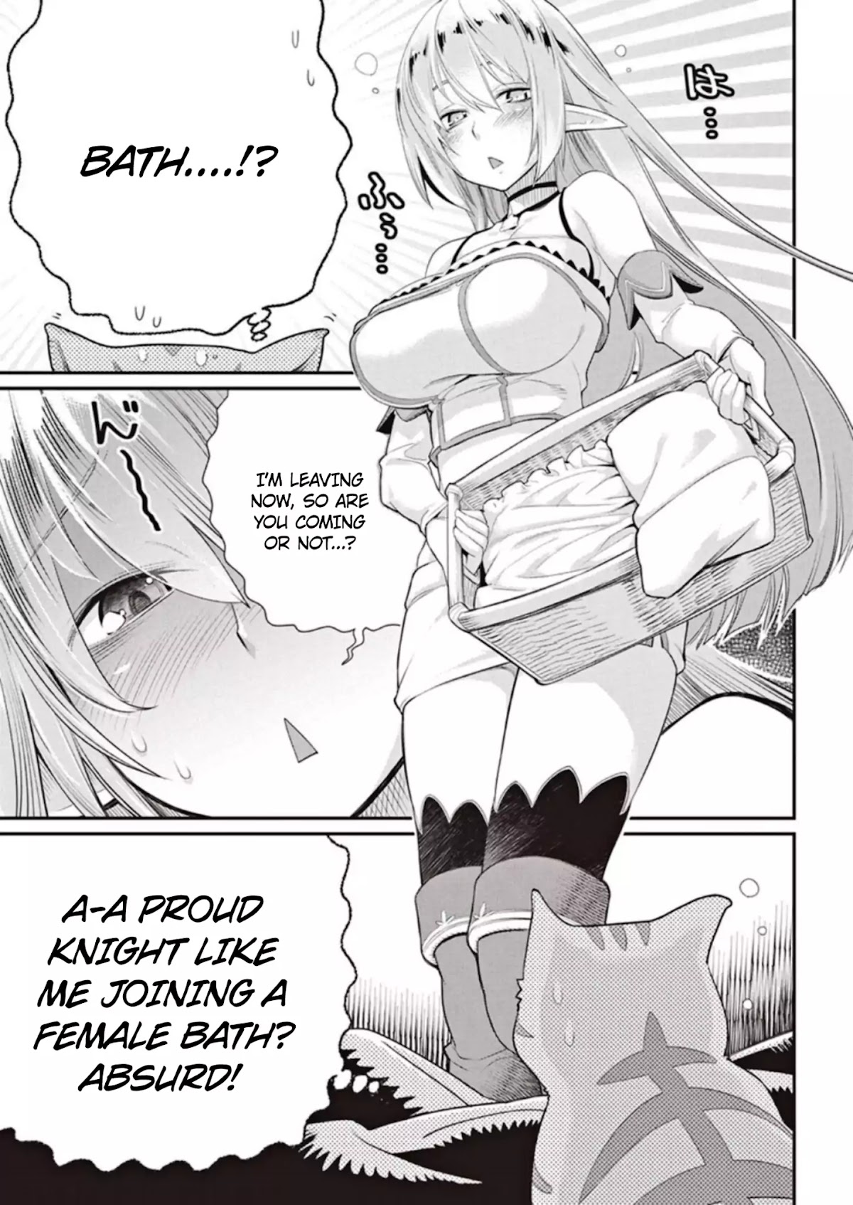 I Am Behemoth Of The S Rank Monster But I Am Mistaken As A Cat And I Live As A Pet Of Elf Girl Chapter 3 page 23 - Chapter 3: The Elf Girl's Bigger Secret