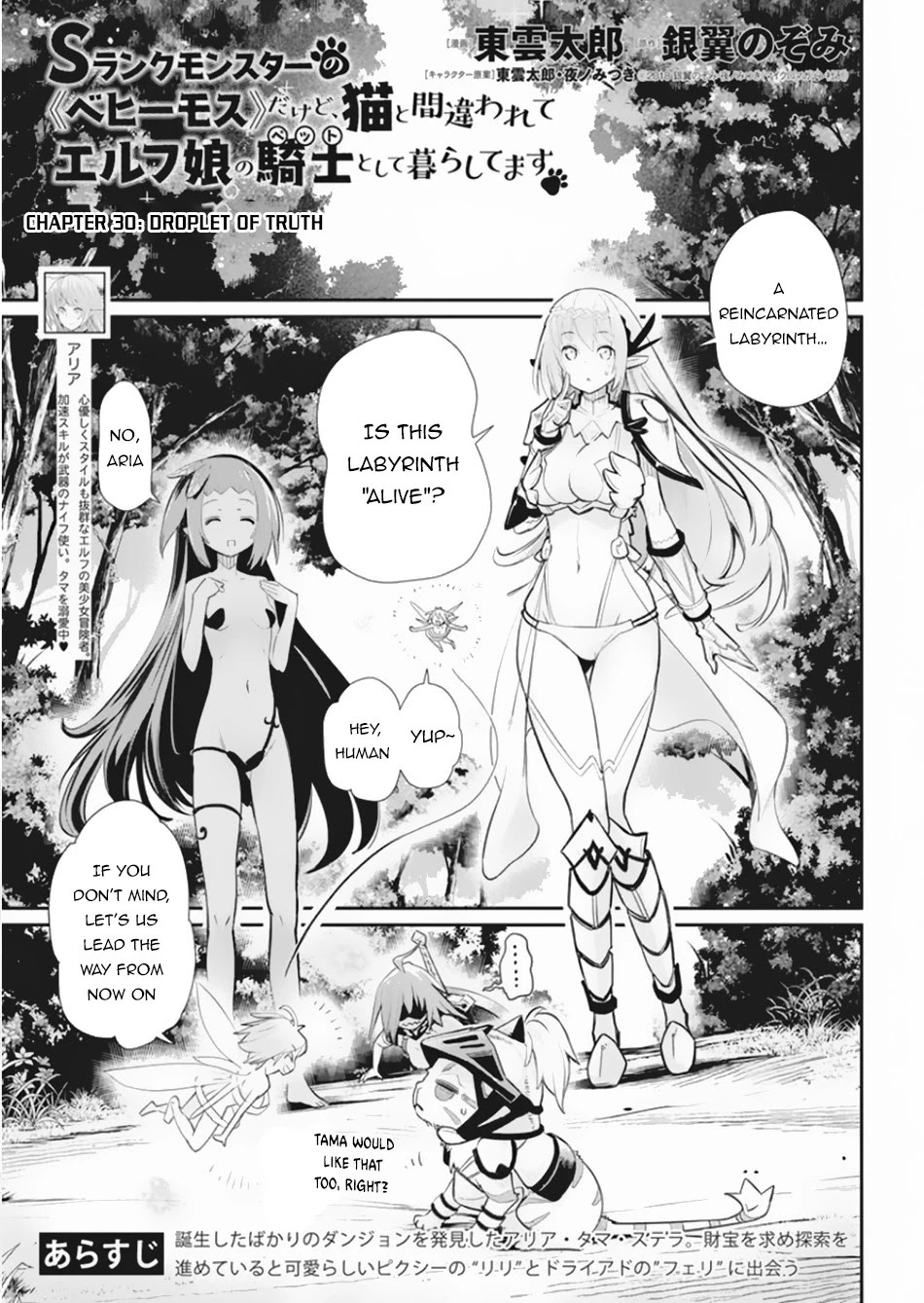 I Am Behemoth Of The S Rank Monster But I Am Mistaken As A Cat And I Live As A Pet Of Elf Girl Chapter 30 page 2 - Chapter 30