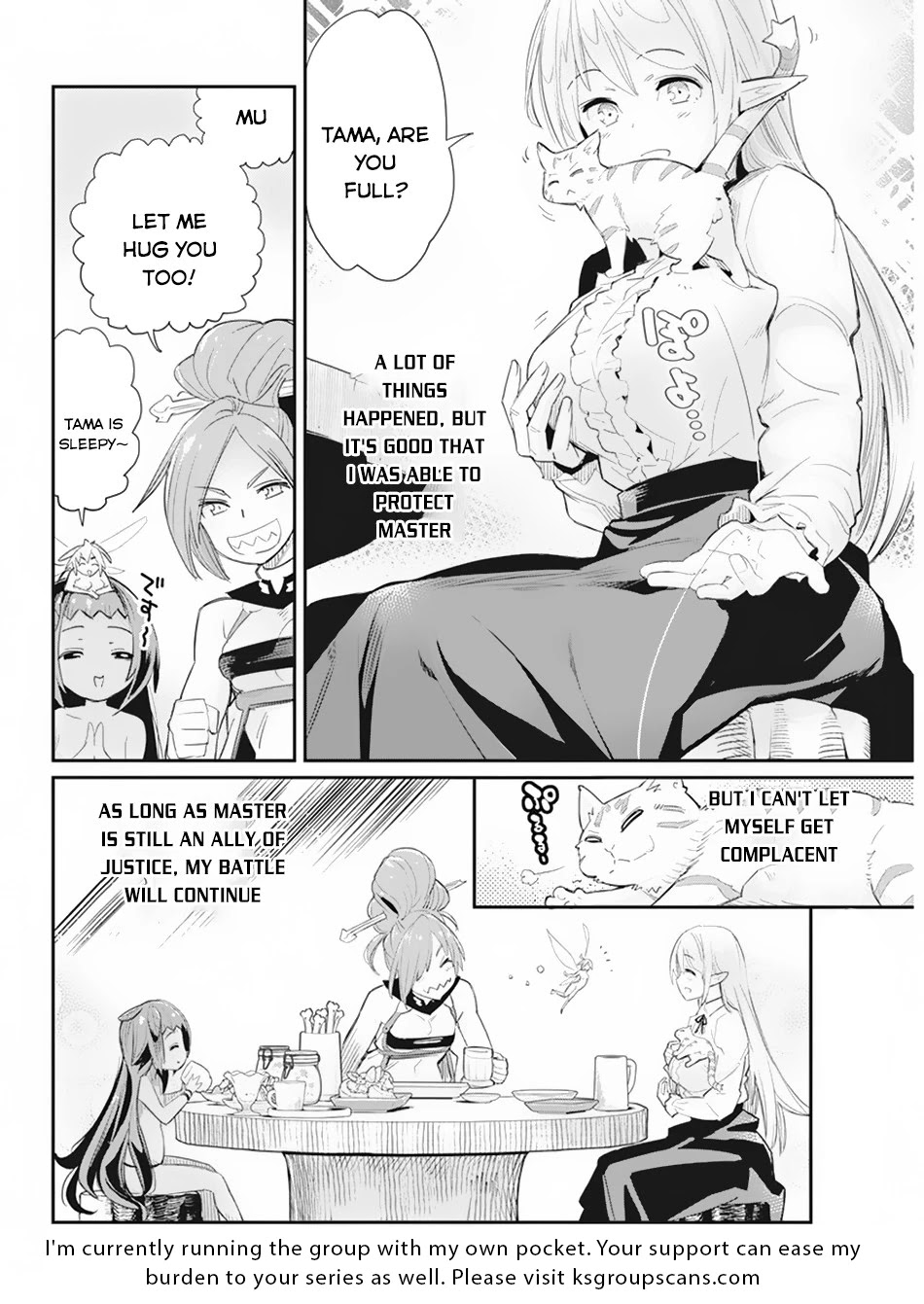 I Am Behemoth Of The S Rank Monster But I Am Mistaken As A Cat And I Live As A Pet Of Elf Girl Chapter 36 page 21 - Chapter 36