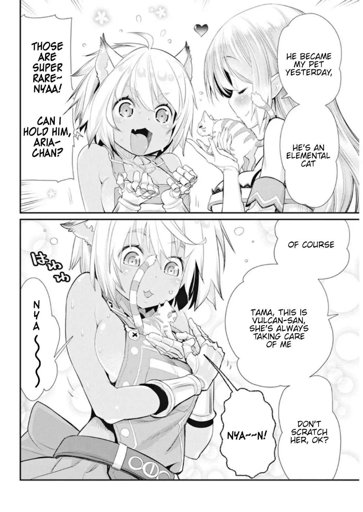 I Am Behemoth Of The S Rank Monster But I Am Mistaken As A Cat And I Live As A Pet Of Elf Girl Chapter 4 page 12 - Chapter 4: Vulcan's Armour shop