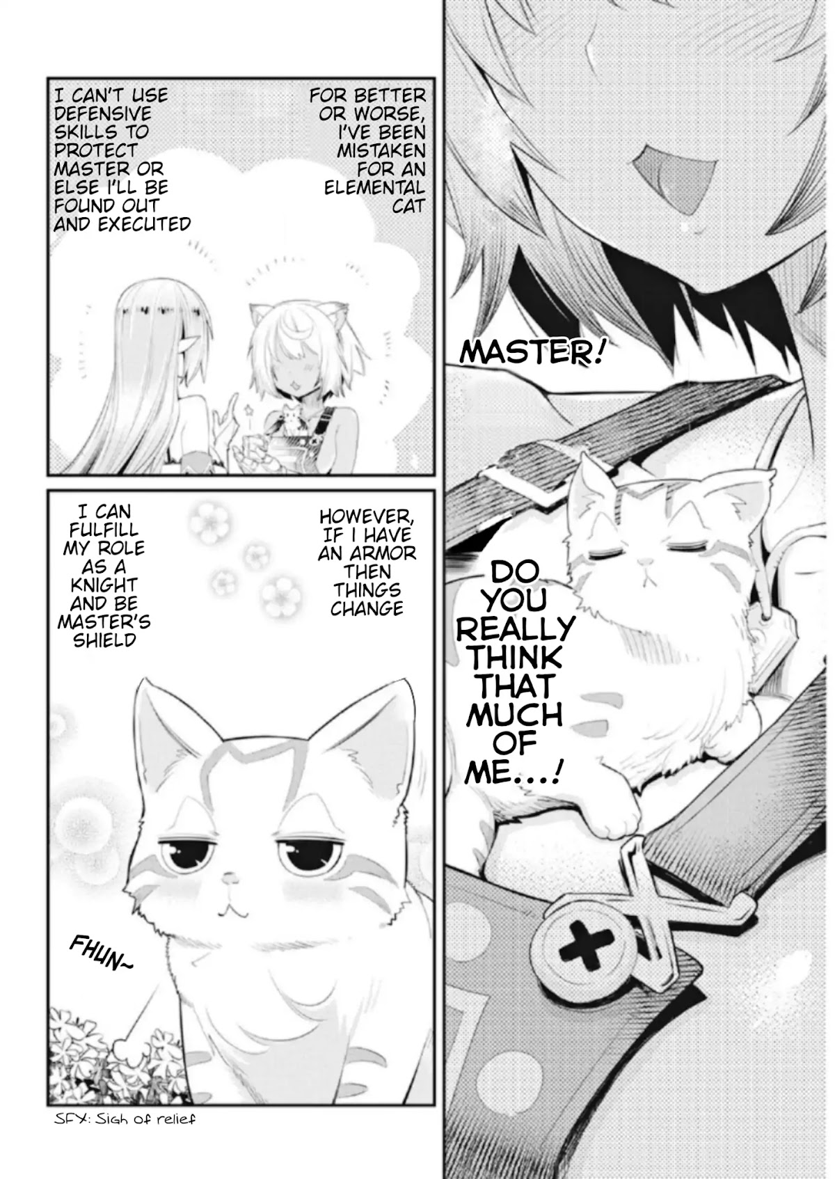 I Am Behemoth Of The S Rank Monster But I Am Mistaken As A Cat And I Live As A Pet Of Elf Girl Chapter 4 page 16 - Chapter 4: Vulcan's Armour shop
