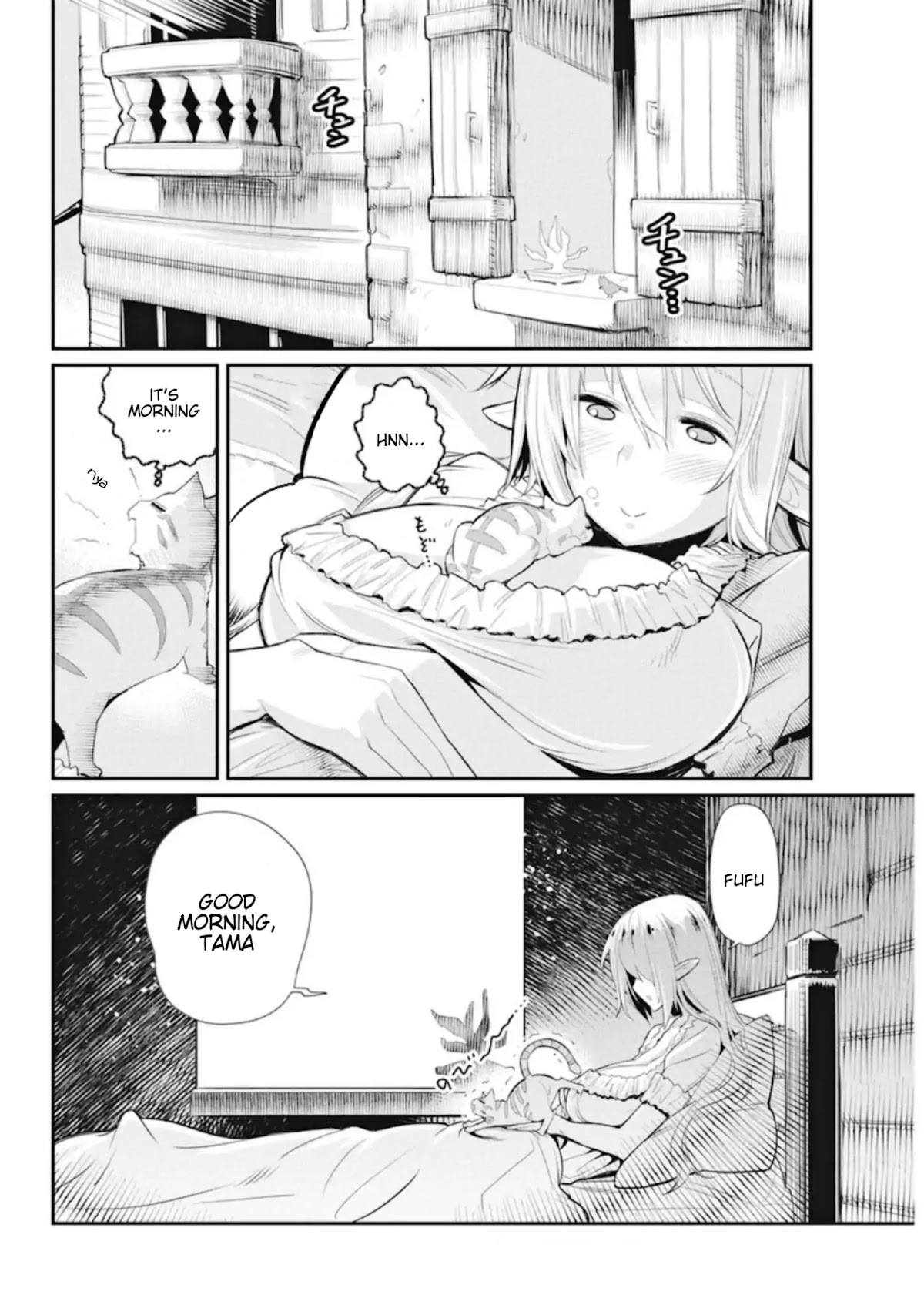 I Am Behemoth Of The S Rank Monster But I Am Mistaken As A Cat And I Live As A Pet Of Elf Girl Chapter 4 page 18 - Chapter 4: Vulcan's Armour shop