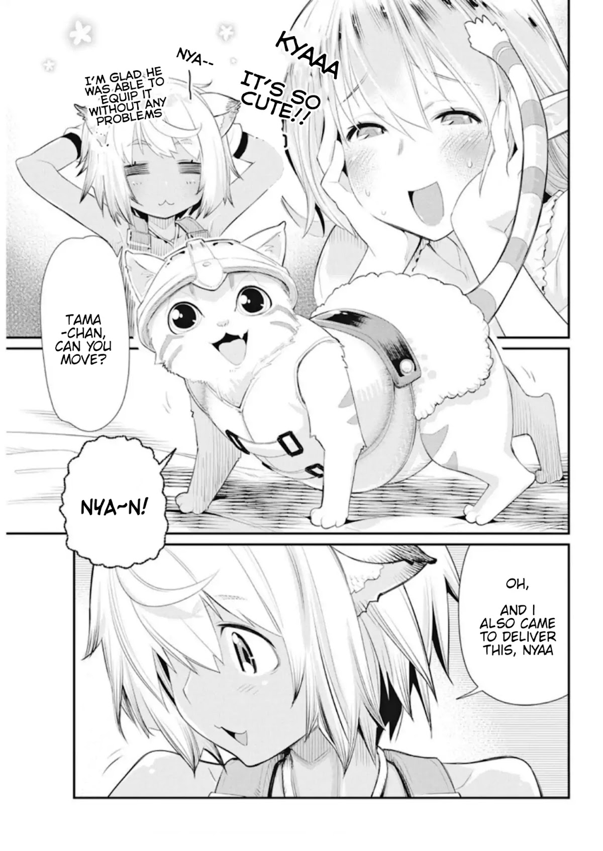 I Am Behemoth Of The S Rank Monster But I Am Mistaken As A Cat And I Live As A Pet Of Elf Girl Chapter 4 page 23 - Chapter 4: Vulcan's Armour shop
