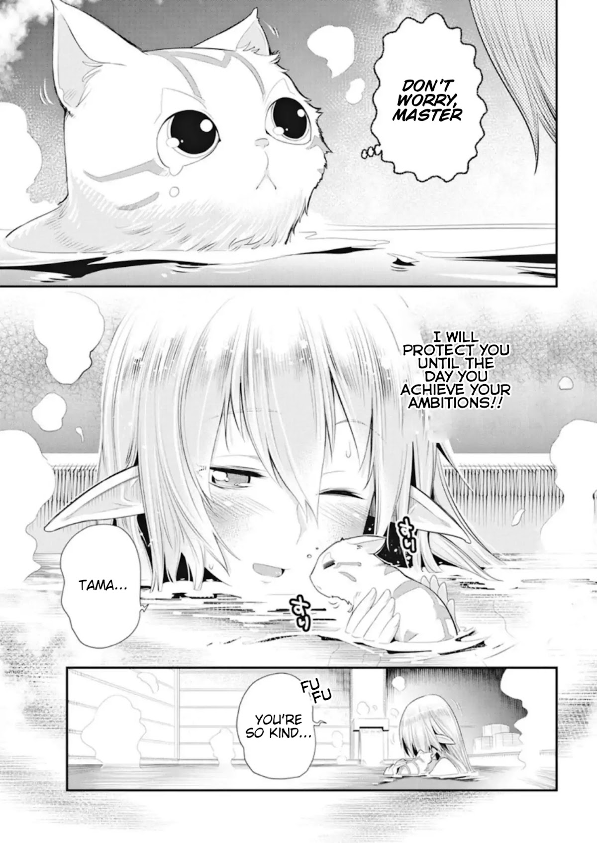 I Am Behemoth Of The S Rank Monster But I Am Mistaken As A Cat And I Live As A Pet Of Elf Girl Chapter 4 page 9 - Chapter 4: Vulcan's Armour shop