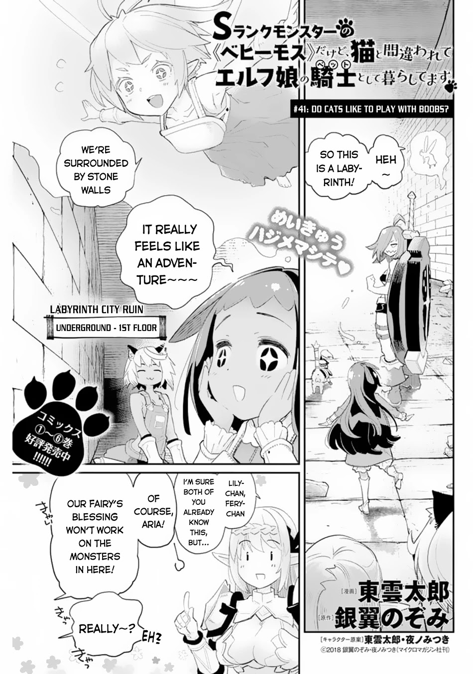I Am Behemoth Of The S Rank Monster But I Am Mistaken As A Cat And I Live As A Pet Of Elf Girl Chapter 41 page 2 - Chapter 41