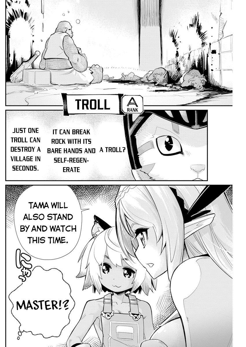 I Am Behemoth Of The S Rank Monster But I Am Mistaken As A Cat And I Live As A Pet Of Elf Girl Chapter 43 page 11 - Chapter 43: Break vs Troll
