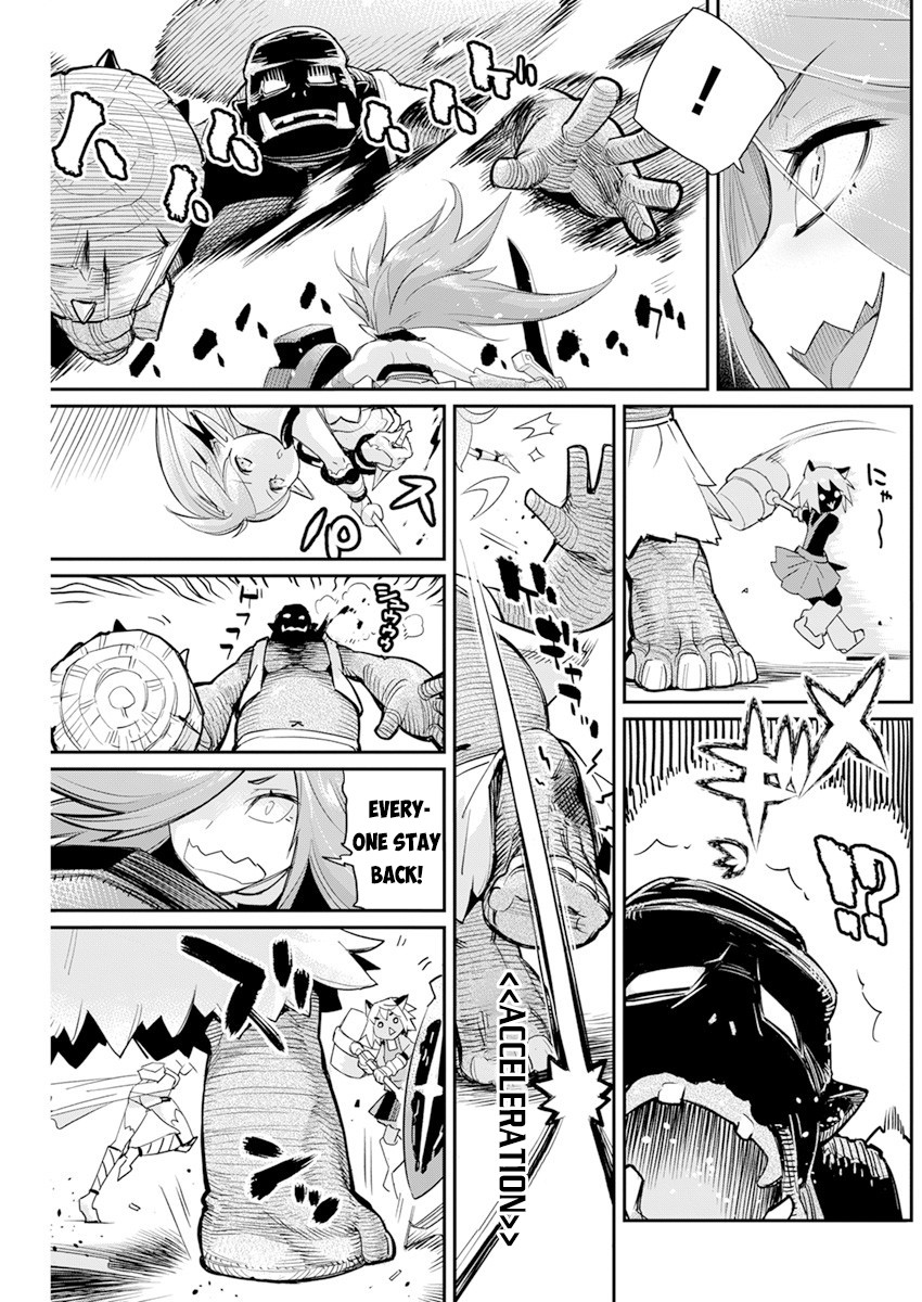 I Am Behemoth Of The S Rank Monster But I Am Mistaken As A Cat And I Live As A Pet Of Elf Girl Chapter 43 page 14 - Chapter 43: Break vs Troll