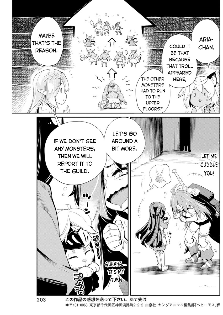 I Am Behemoth Of The S Rank Monster But I Am Mistaken As A Cat And I Live As A Pet Of Elf Girl Chapter 43 page 22 - Chapter 43: Break vs Troll