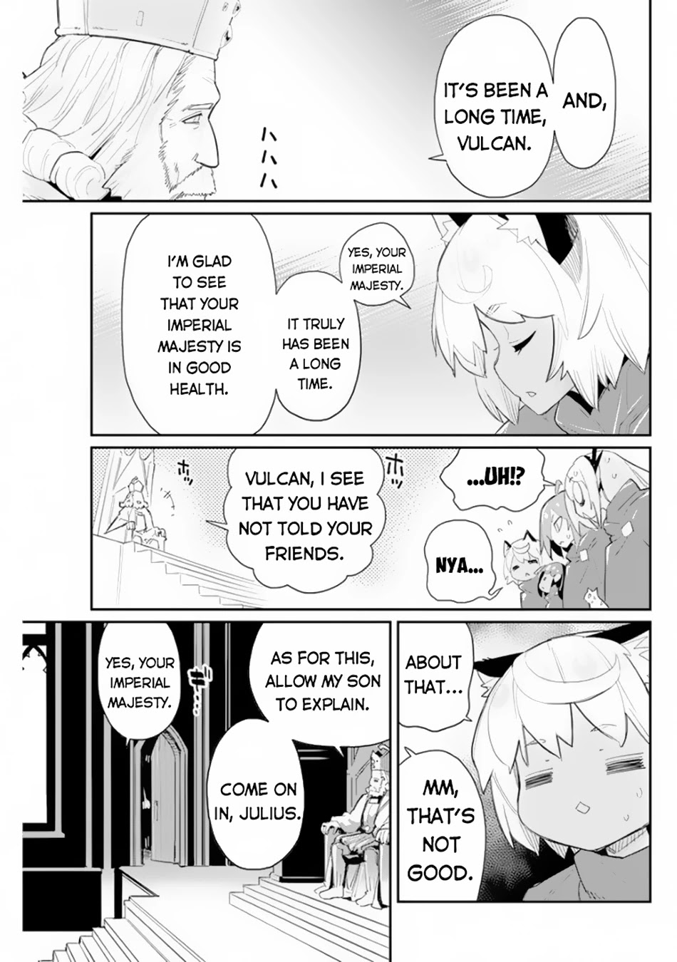 I Am Behemoth Of The S Rank Monster But I Am Mistaken As A Cat And I Live As A Pet Of Elf Girl Chapter 44 page 10 - Chapter 44: The Hero Prince and the Holy Demon King