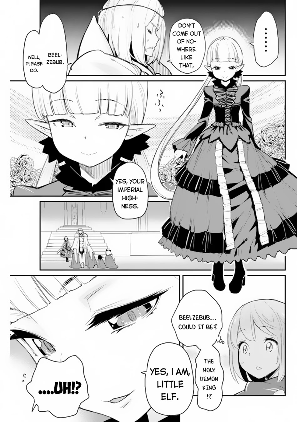 I Am Behemoth Of The S Rank Monster But I Am Mistaken As A Cat And I Live As A Pet Of Elf Girl Chapter 44 page 14 - Chapter 44: The Hero Prince and the Holy Demon King