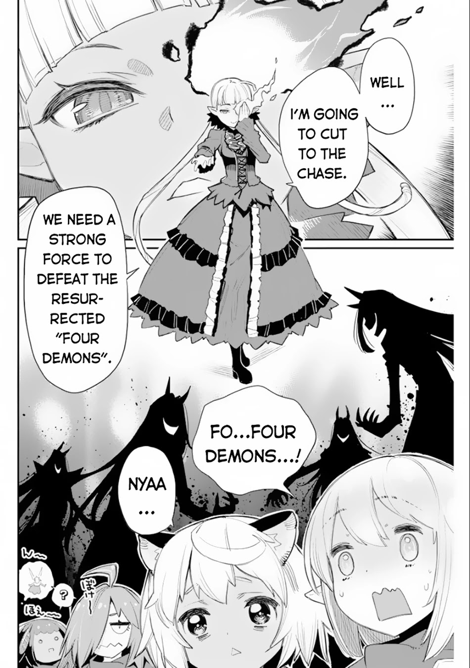 I Am Behemoth Of The S Rank Monster But I Am Mistaken As A Cat And I Live As A Pet Of Elf Girl Chapter 44 page 17 - Chapter 44: The Hero Prince and the Holy Demon King