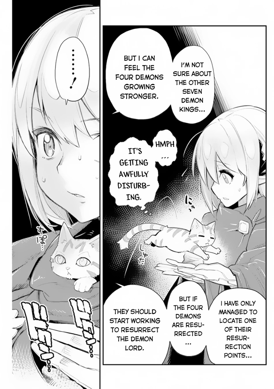I Am Behemoth Of The S Rank Monster But I Am Mistaken As A Cat And I Live As A Pet Of Elf Girl Chapter 44 page 18 - Chapter 44: The Hero Prince and the Holy Demon King