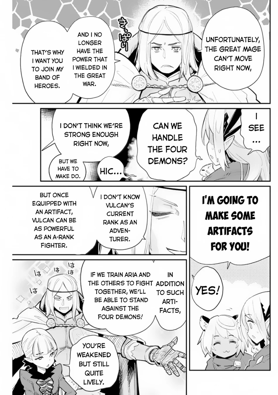 I Am Behemoth Of The S Rank Monster But I Am Mistaken As A Cat And I Live As A Pet Of Elf Girl Chapter 44 page 20 - Chapter 44: The Hero Prince and the Holy Demon King