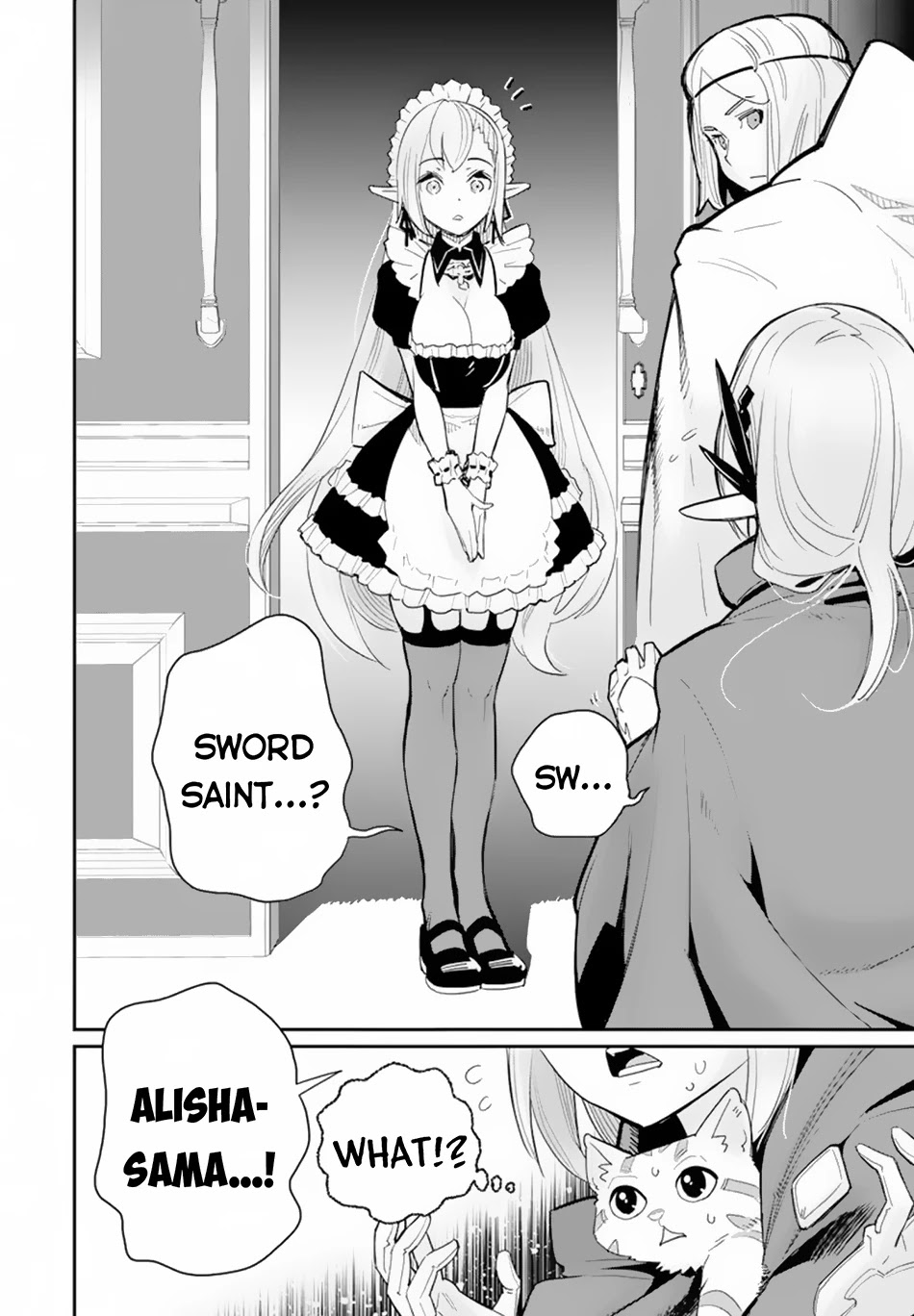 I Am Behemoth Of The S Rank Monster But I Am Mistaken As A Cat And I Live As A Pet Of Elf Girl Chapter 45 page 10 - Chapter 45