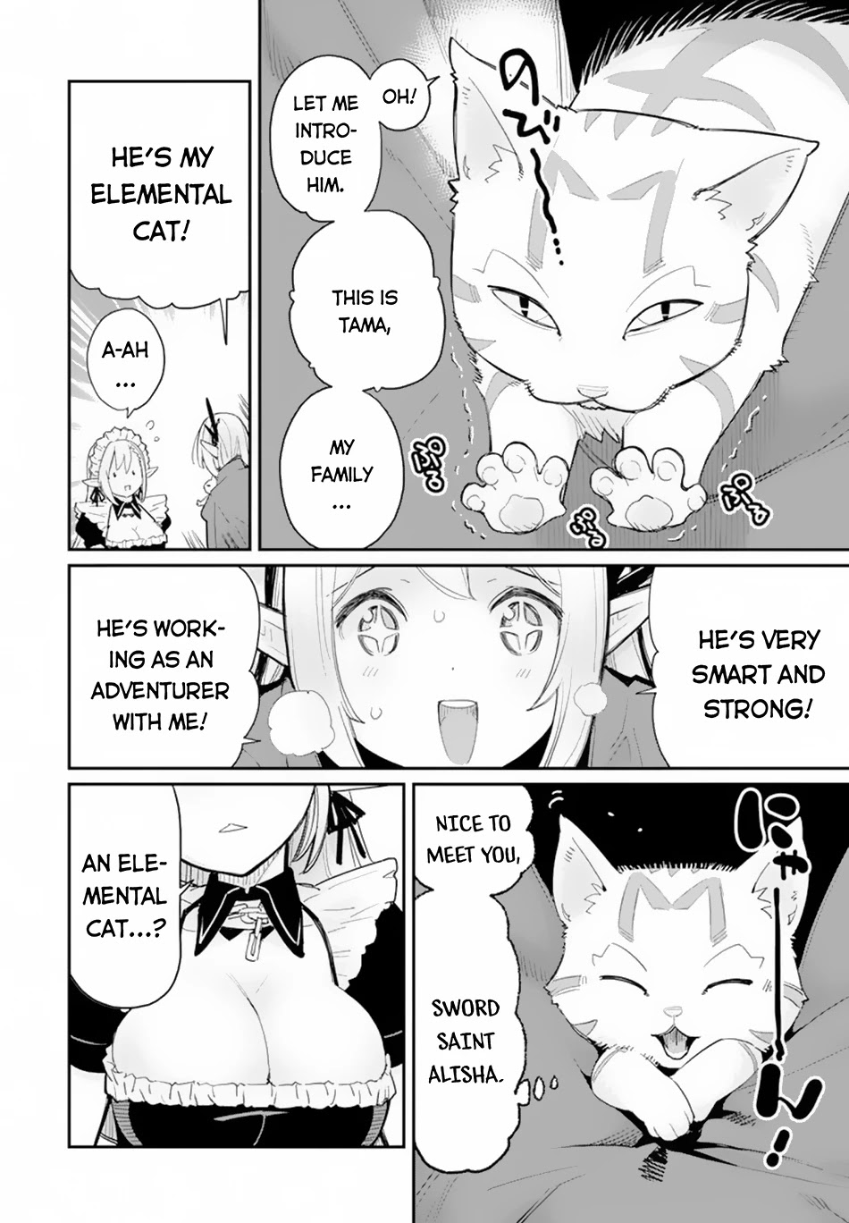 I Am Behemoth Of The S Rank Monster But I Am Mistaken As A Cat And I Live As A Pet Of Elf Girl Chapter 45 page 18 - Chapter 45