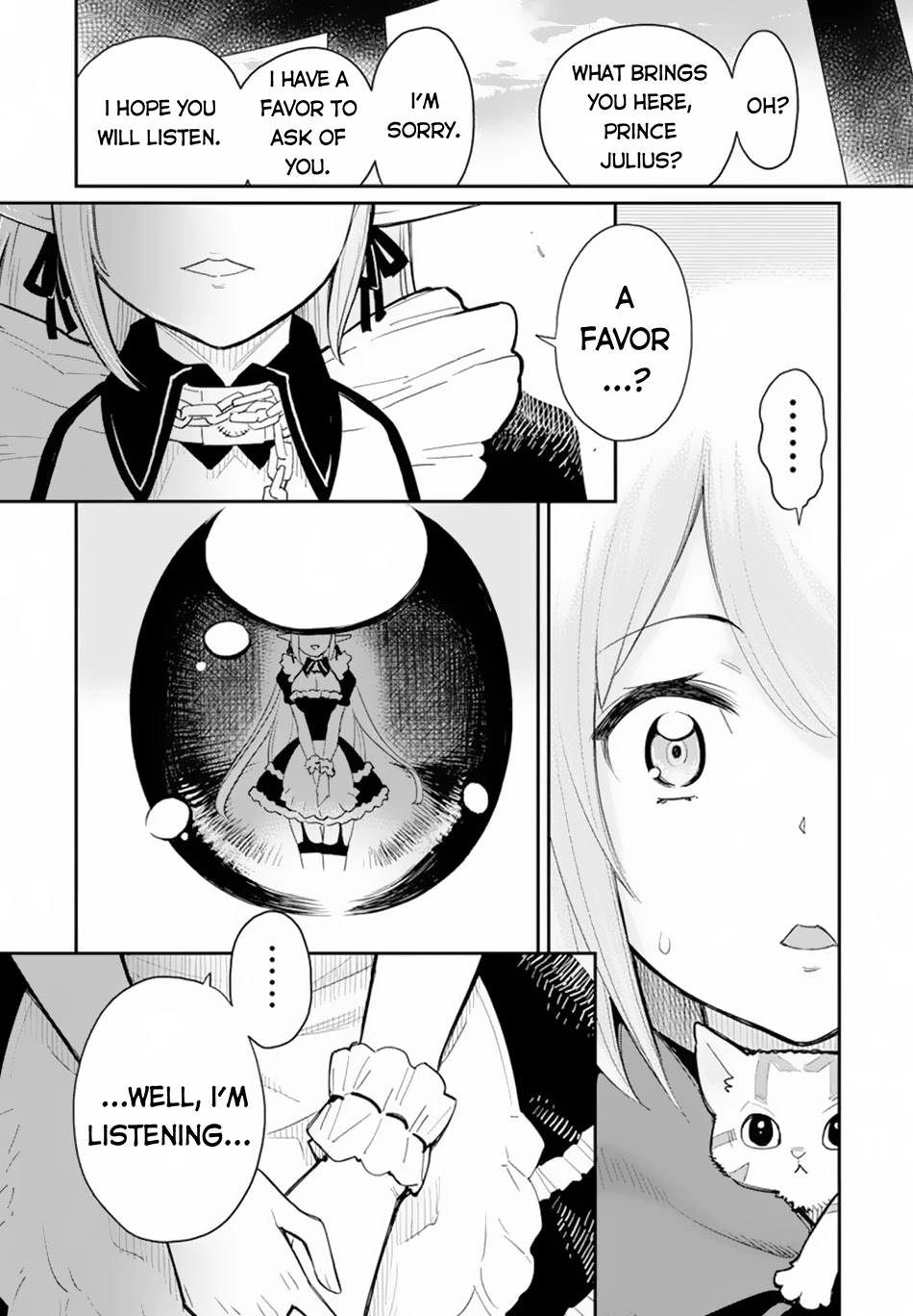 I Am Behemoth Of The S Rank Monster But I Am Mistaken As A Cat And I Live As A Pet Of Elf Girl Chapter 45 page 9 - Chapter 45