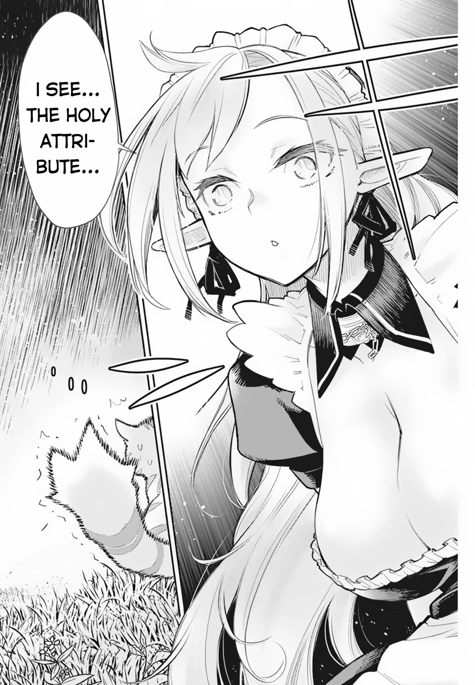 I Am Behemoth Of The S Rank Monster But I Am Mistaken As A Cat And I Live As A Pet Of Elf Girl Chapter 46 page 11 - Chapter 46: A Courageous Heart