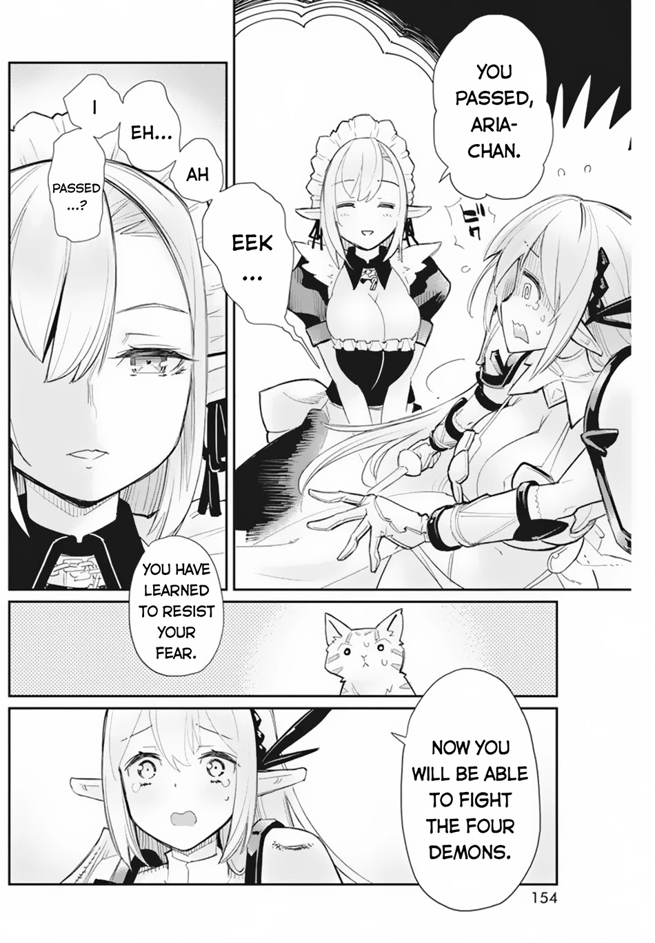 I Am Behemoth Of The S Rank Monster But I Am Mistaken As A Cat And I Live As A Pet Of Elf Girl Chapter 46 page 13 - Chapter 46: A Courageous Heart