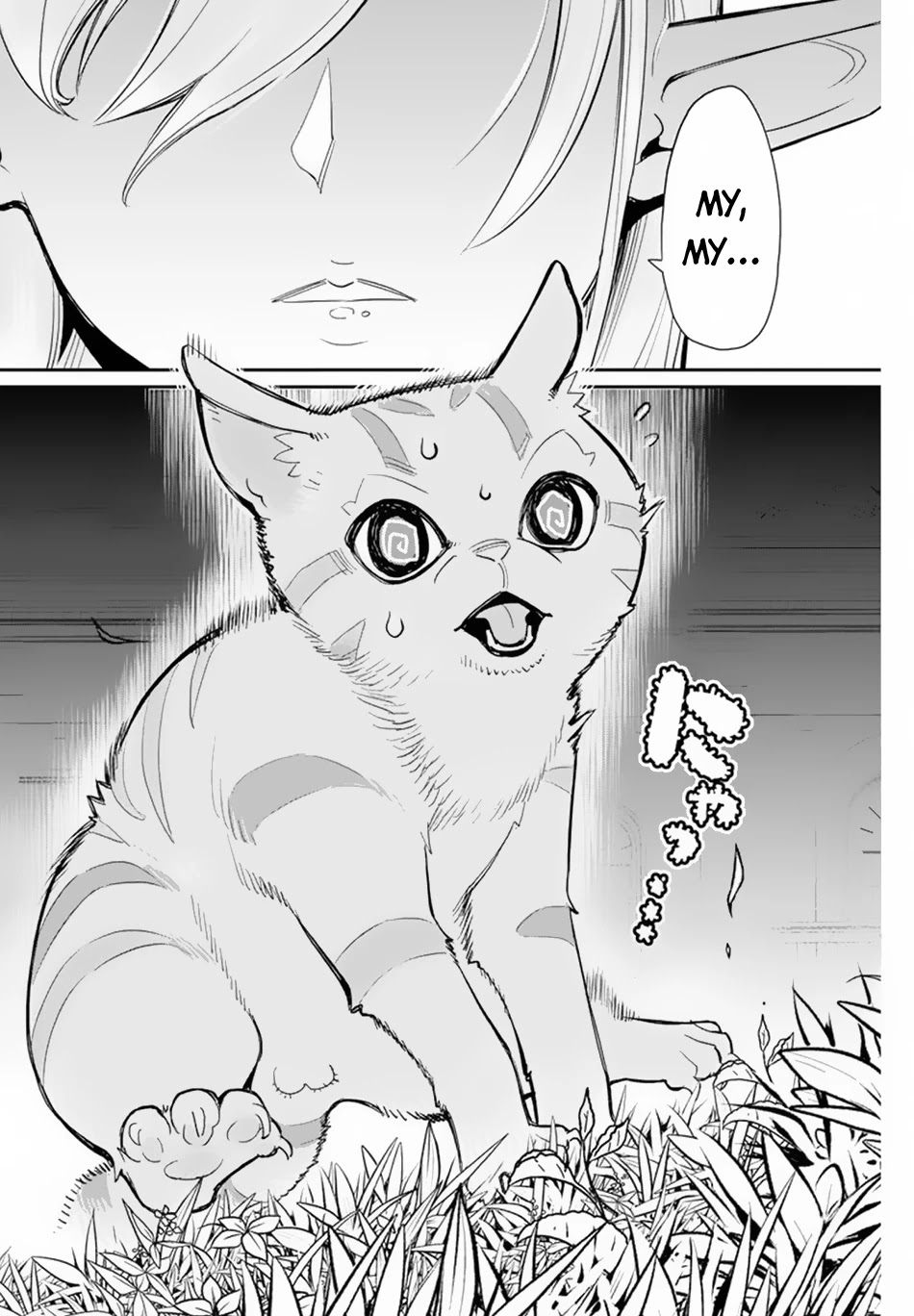 I Am Behemoth Of The S Rank Monster But I Am Mistaken As A Cat And I Live As A Pet Of Elf Girl Chapter 47 page 16 - Chapter 47: The Smiling Sword Saint