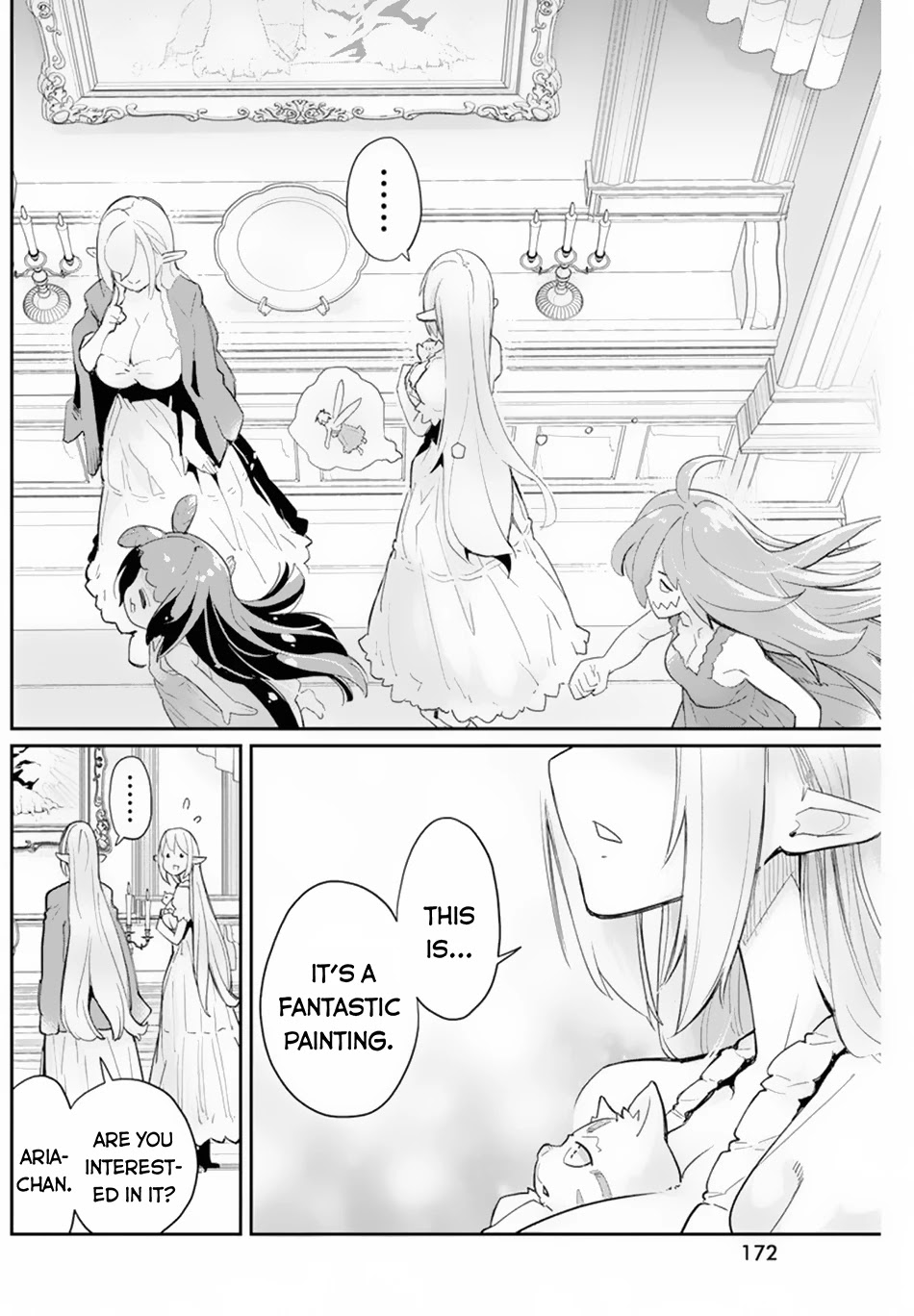 I Am Behemoth Of The S Rank Monster But I Am Mistaken As A Cat And I Live As A Pet Of Elf Girl Chapter 47 page 22 - Chapter 47: The Smiling Sword Saint