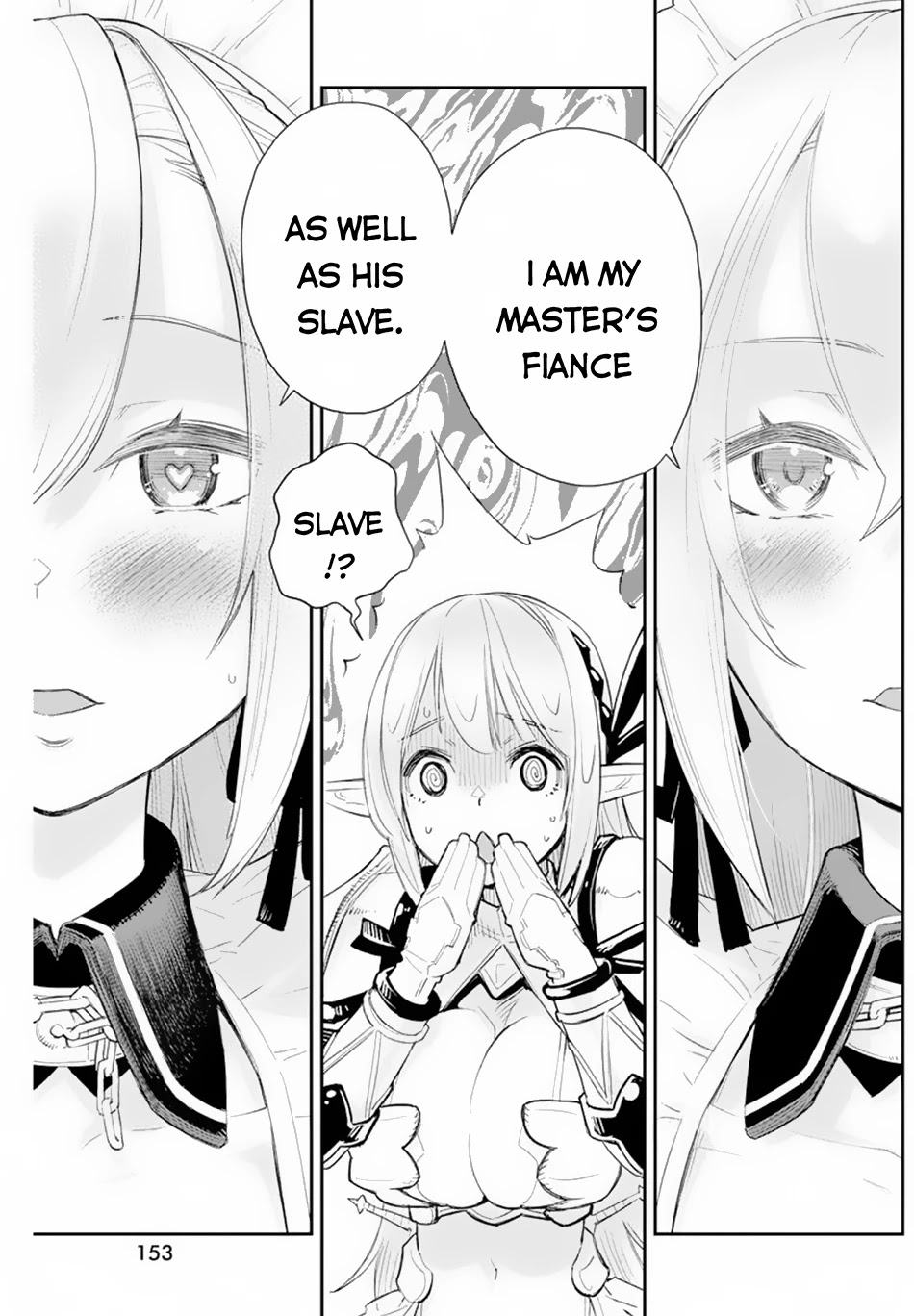 I Am Behemoth Of The S Rank Monster But I Am Mistaken As A Cat And I Live As A Pet Of Elf Girl Chapter 47 page 4 - Chapter 47: The Smiling Sword Saint