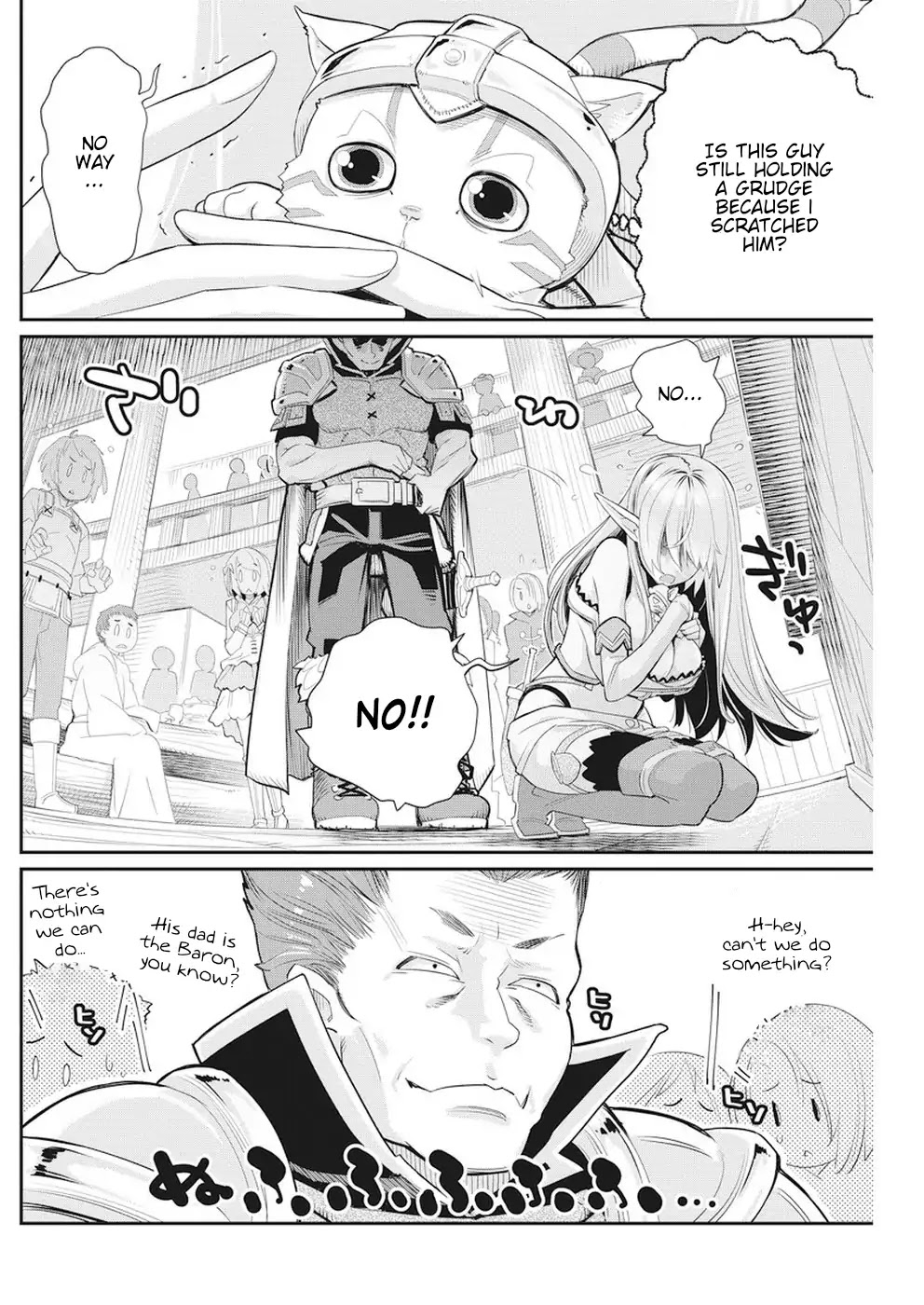 I Am Behemoth Of The S Rank Monster But I Am Mistaken As A Cat And I Live As A Pet Of Elf Girl Chapter 5 page 12 - Chapter 5: Imminent danger