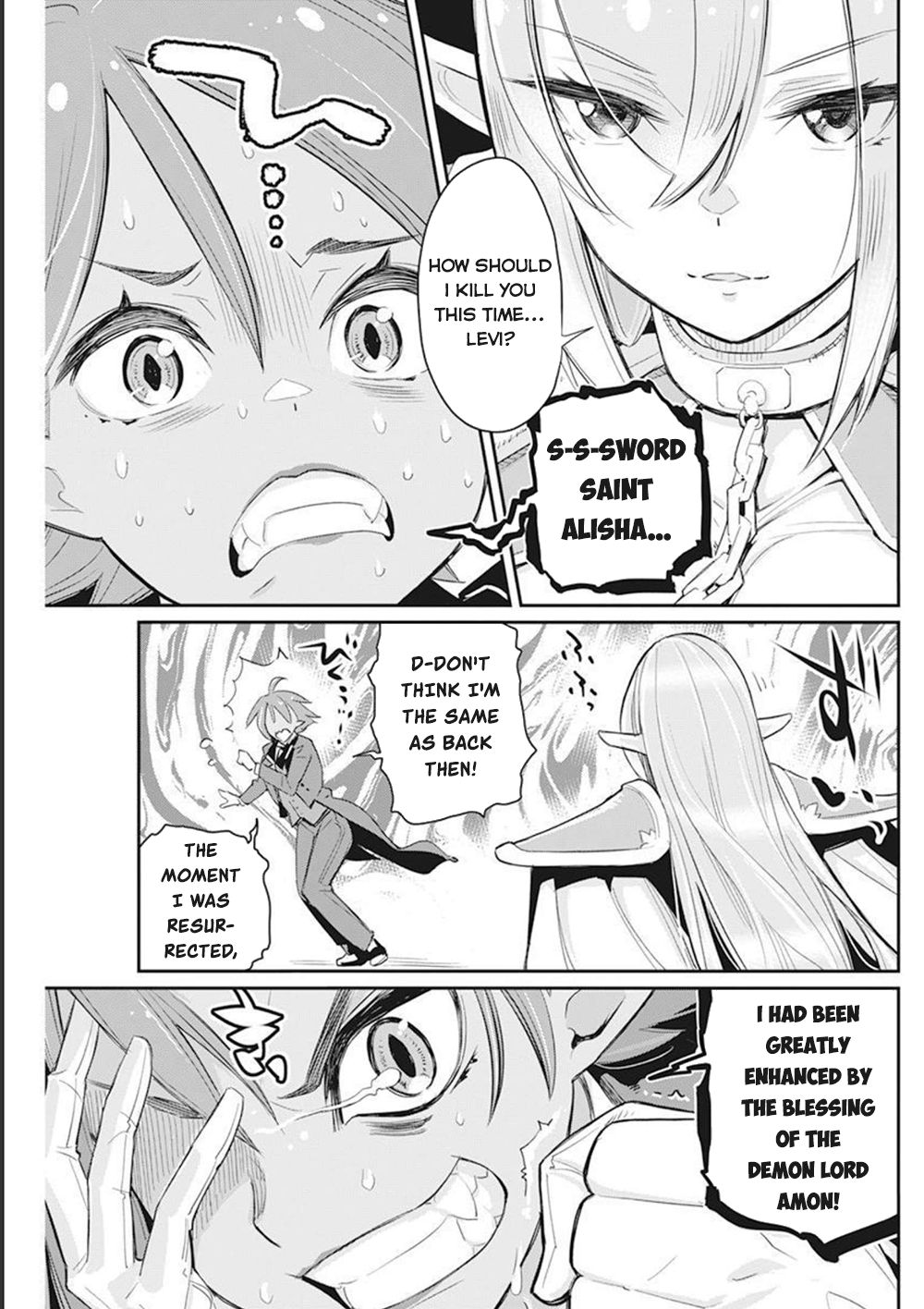 I Am Behemoth Of The S Rank Monster But I Am Mistaken As A Cat And I Live As A Pet Of Elf Girl Chapter 50 page 12 - Chapter 50: Tama's Determination and the Sword Saint's Power