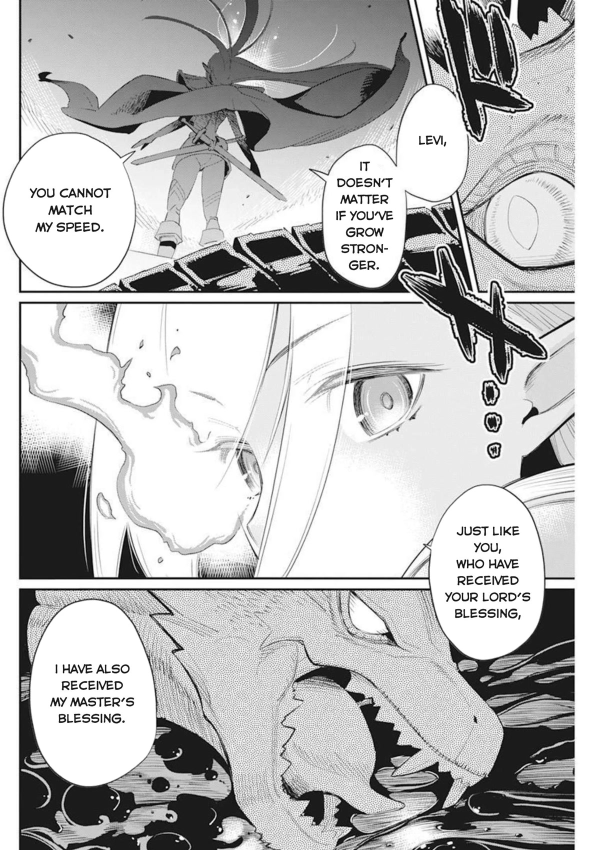I Am Behemoth Of The S Rank Monster But I Am Mistaken As A Cat And I Live As A Pet Of Elf Girl Chapter 50 page 15 - Chapter 50: Tama's Determination and the Sword Saint's Power
