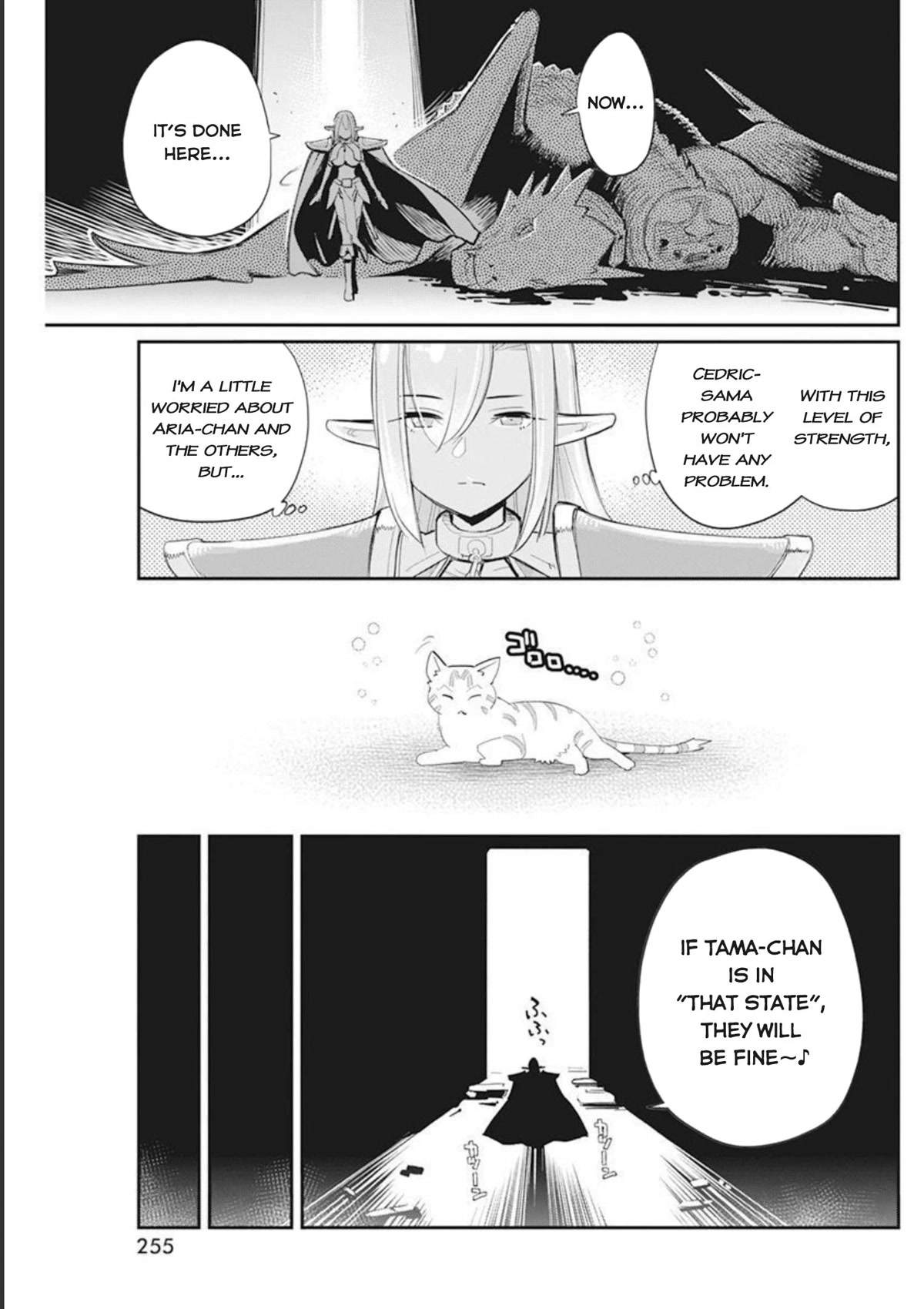 I Am Behemoth Of The S Rank Monster But I Am Mistaken As A Cat And I Live As A Pet Of Elf Girl Chapter 50 page 16 - Chapter 50: Tama's Determination and the Sword Saint's Power