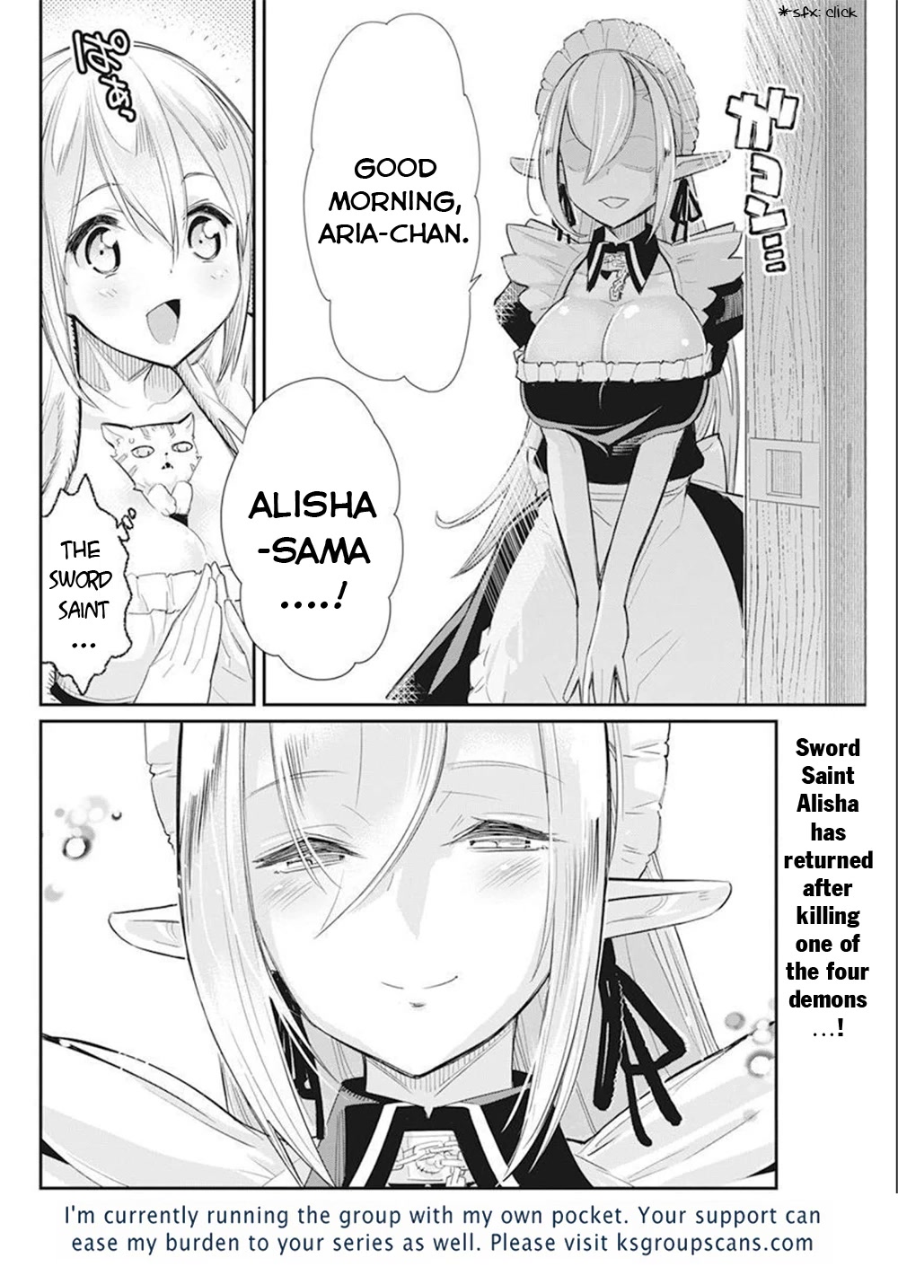 I Am Behemoth Of The S Rank Monster But I Am Mistaken As A Cat And I Live As A Pet Of Elf Girl Chapter 52 page 25 - Chapter 52
