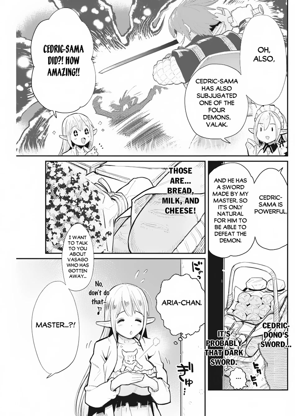 I Am Behemoth Of The S Rank Monster But I Am Mistaken As A Cat And I Live As A Pet Of Elf Girl Chapter 53 page 4 - Chapter 53