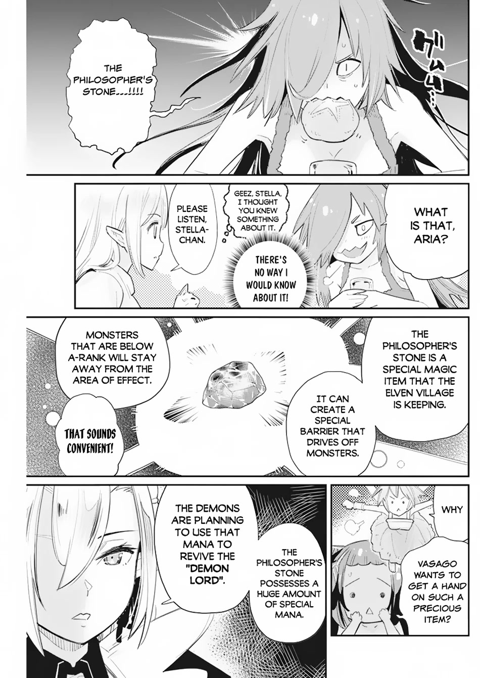 I Am Behemoth Of The S Rank Monster But I Am Mistaken As A Cat And I Live As A Pet Of Elf Girl Chapter 53 page 8 - Chapter 53