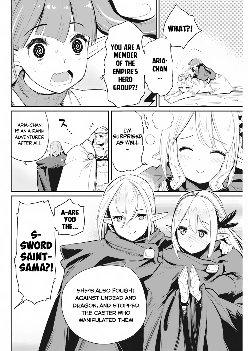 I Am Behemoth Of The S Rank Monster But I Am Mistaken As A Cat And I Live As A Pet Of Elf Girl Chapter 54 page 12 - Chapter 54