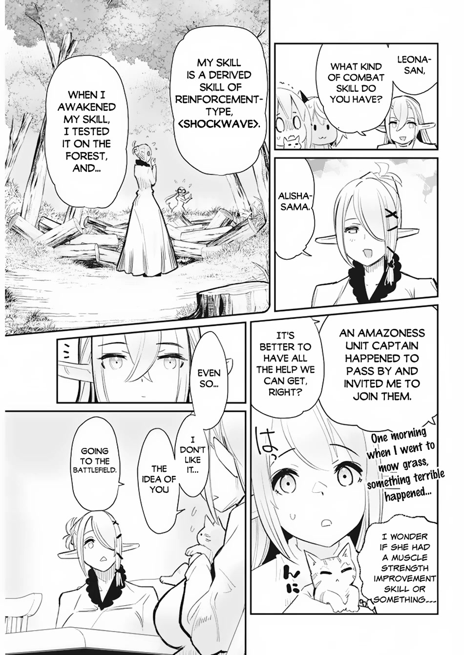 I Am Behemoth Of The S Rank Monster But I Am Mistaken As A Cat And I Live As A Pet Of Elf Girl Chapter 55 page 12 - Chapter 55