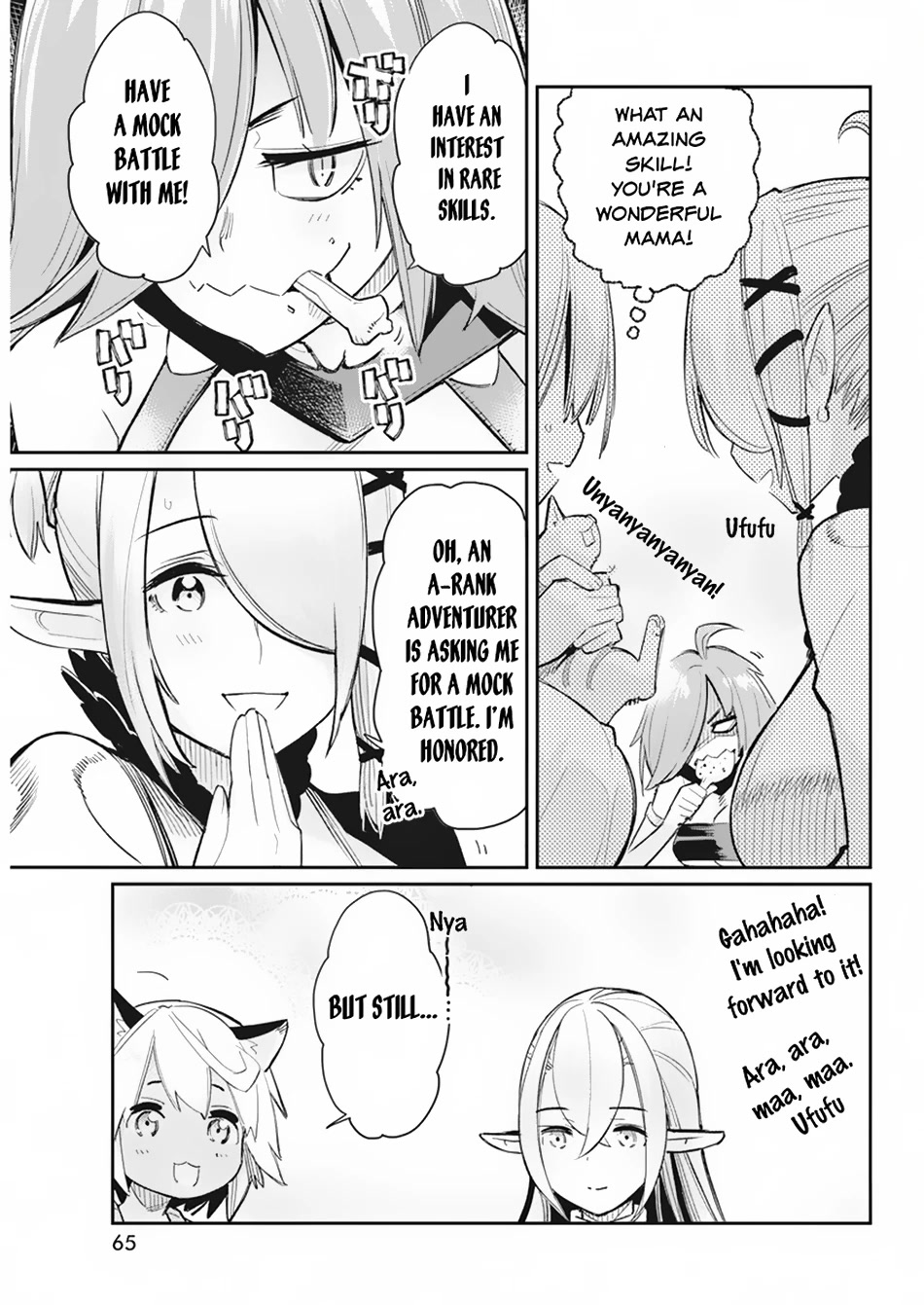 I Am Behemoth Of The S Rank Monster But I Am Mistaken As A Cat And I Live As A Pet Of Elf Girl Chapter 55 page 14 - Chapter 55
