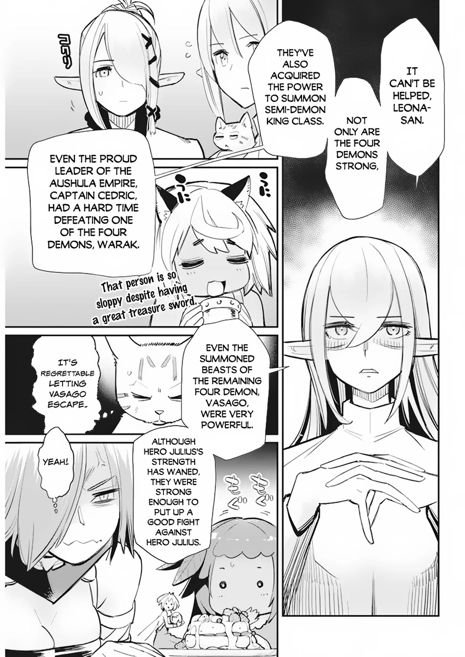 I Am Behemoth Of The S Rank Monster But I Am Mistaken As A Cat And I Live As A Pet Of Elf Girl Chapter 55 page 16 - Chapter 55