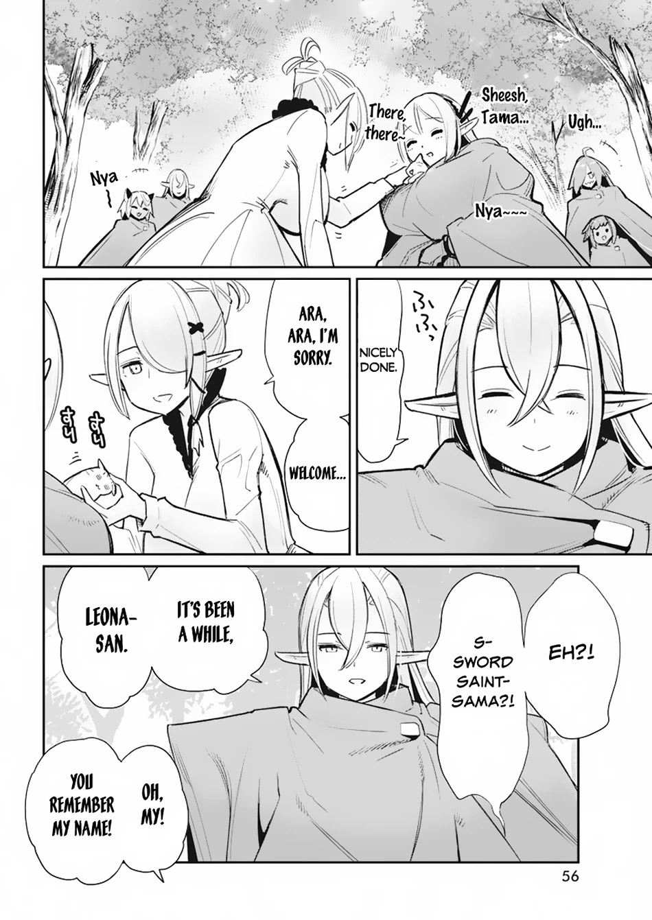 I Am Behemoth Of The S Rank Monster But I Am Mistaken As A Cat And I Live As A Pet Of Elf Girl Chapter 55 page 5 - Chapter 55