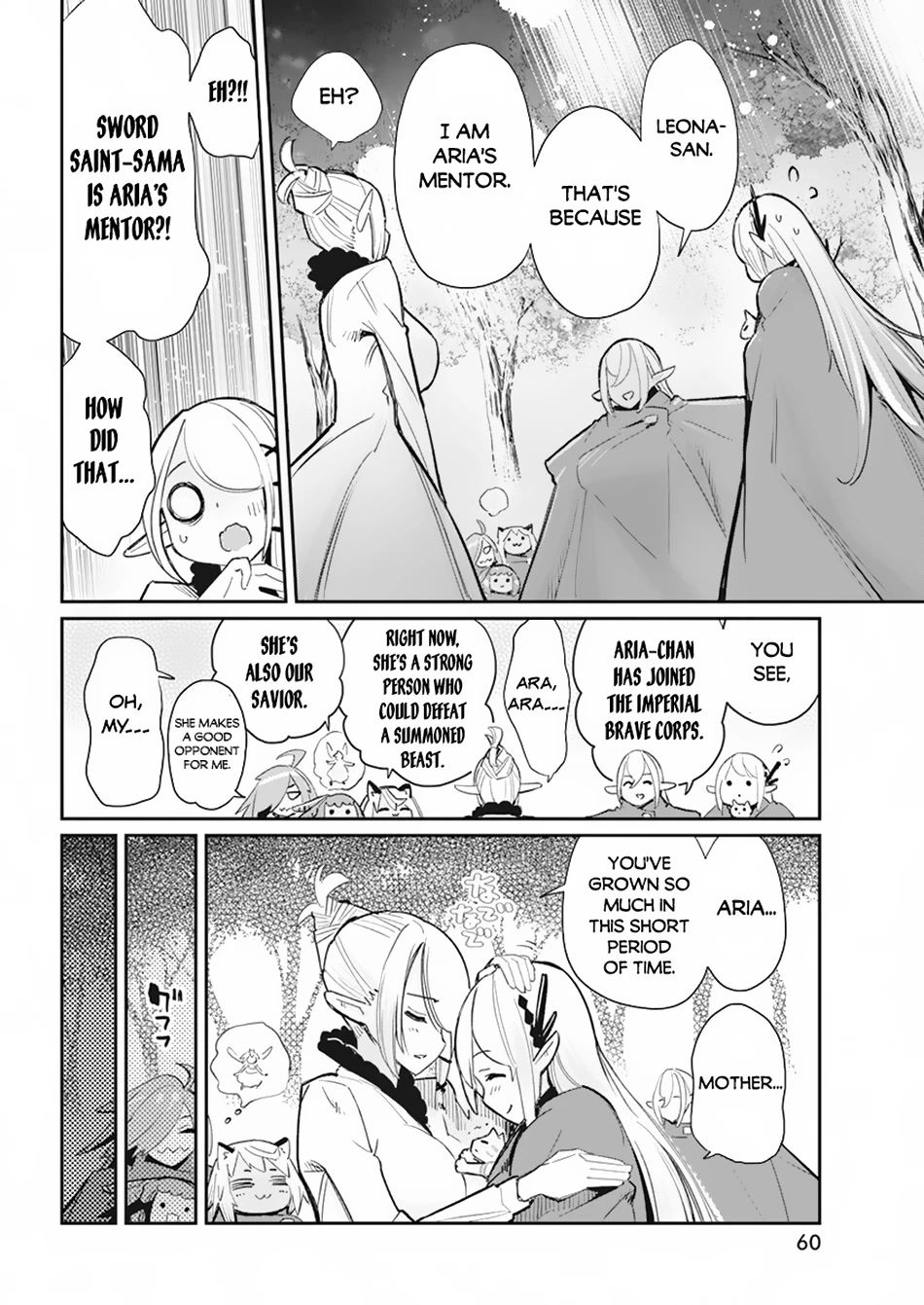 I Am Behemoth Of The S Rank Monster But I Am Mistaken As A Cat And I Live As A Pet Of Elf Girl Chapter 55 page 9 - Chapter 55