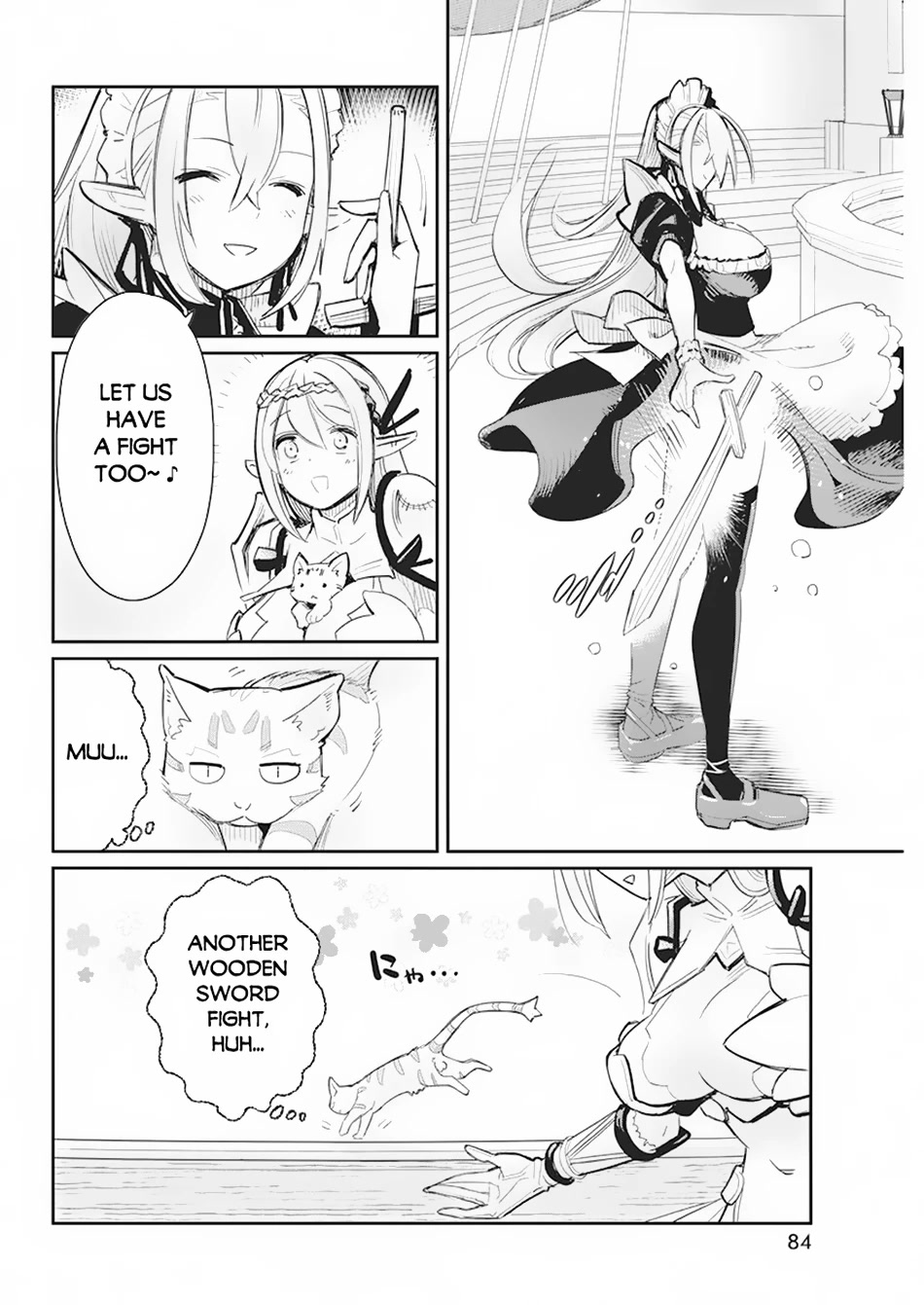 I Am Behemoth Of The S Rank Monster But I Am Mistaken As A Cat And I Live As A Pet Of Elf Girl Chapter 56 page 17 - Chapter 56