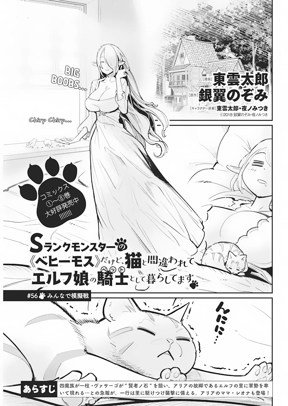 I Am Behemoth Of The S Rank Monster But I Am Mistaken As A Cat And I Live As A Pet Of Elf Girl Chapter 56 page 2 - Chapter 56