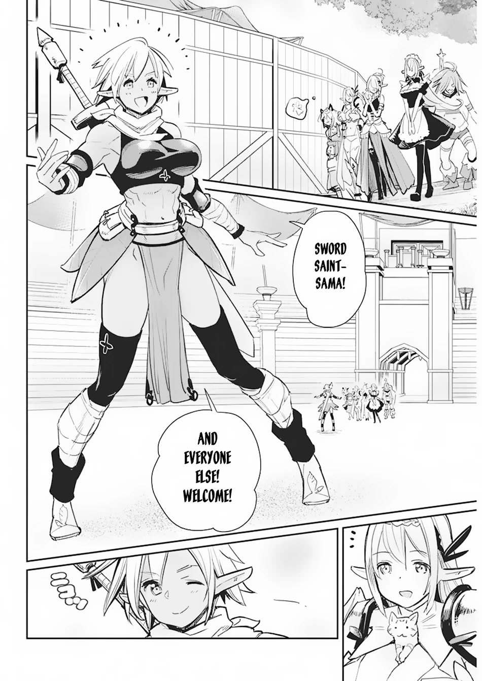 I Am Behemoth Of The S Rank Monster But I Am Mistaken As A Cat And I Live As A Pet Of Elf Girl Chapter 56 page 7 - Chapter 56
