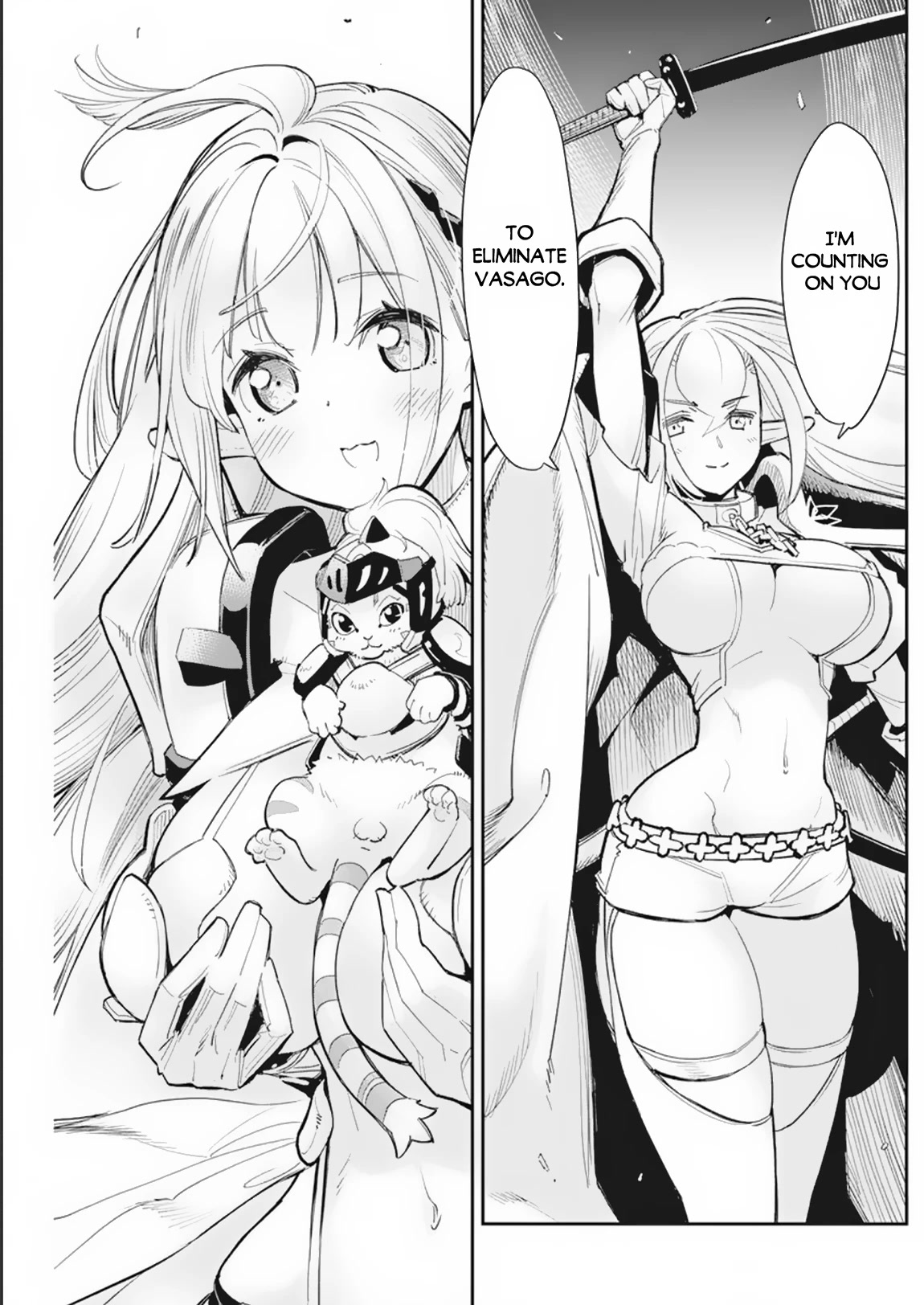 I Am Behemoth Of The S Rank Monster But I Am Mistaken As A Cat And I Live As A Pet Of Elf Girl Chapter 58 page 12 - Chapter 58