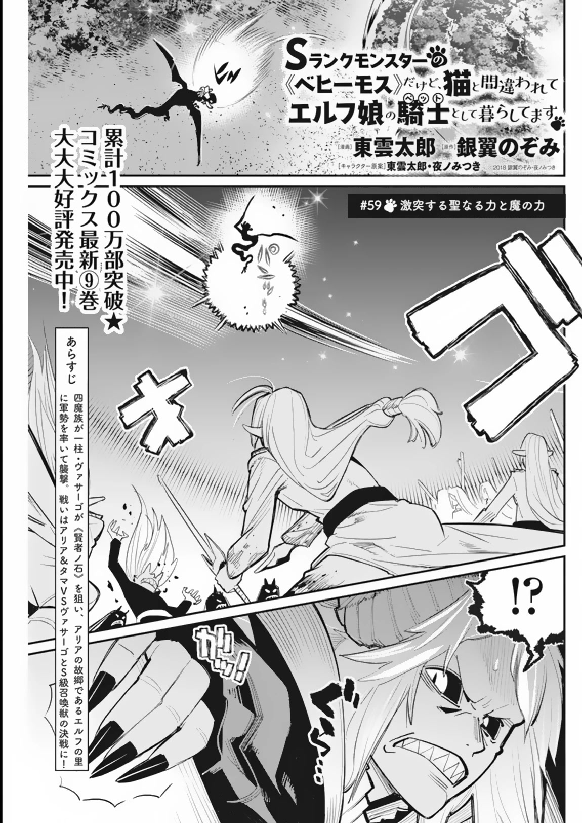 I Am Behemoth Of The S Rank Monster But I Am Mistaken As A Cat And I Live As A Pet Of Elf Girl Chapter 59 page 2 - Chapter 59