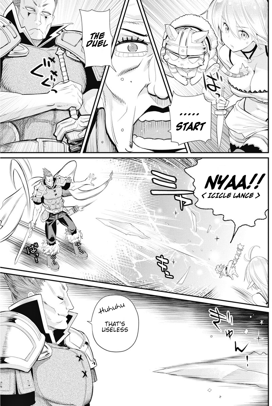 I Am Behemoth Of The S Rank Monster But I Am Mistaken As A Cat And I Live As A Pet Of Elf Girl Chapter 6 page 3 - Chapter 6: Duel