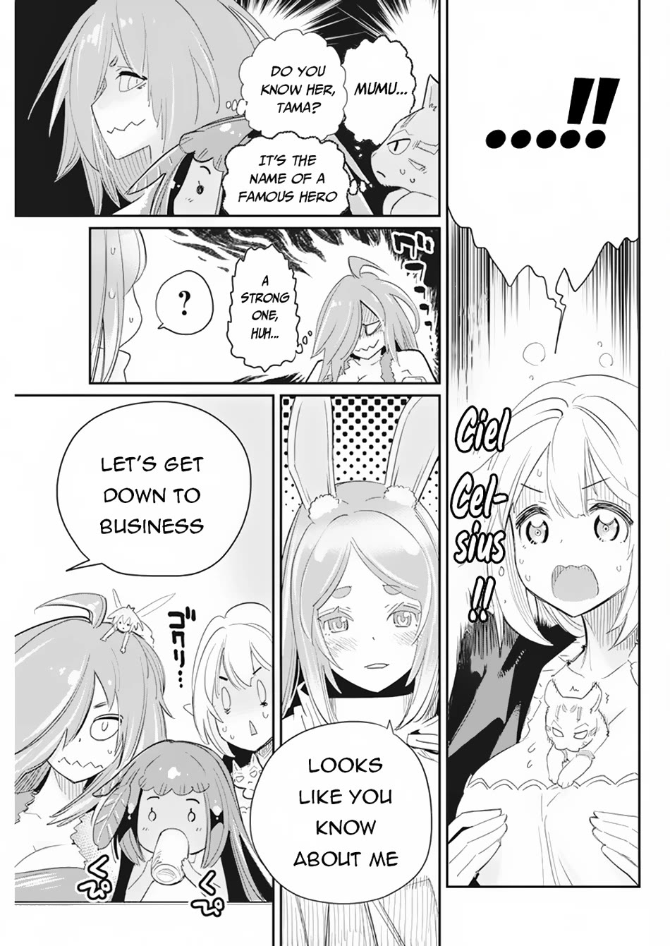 I Am Behemoth Of The S Rank Monster But I Am Mistaken As A Cat And I Live As A Pet Of Elf Girl Chapter 61 page 10 - Chapter 61