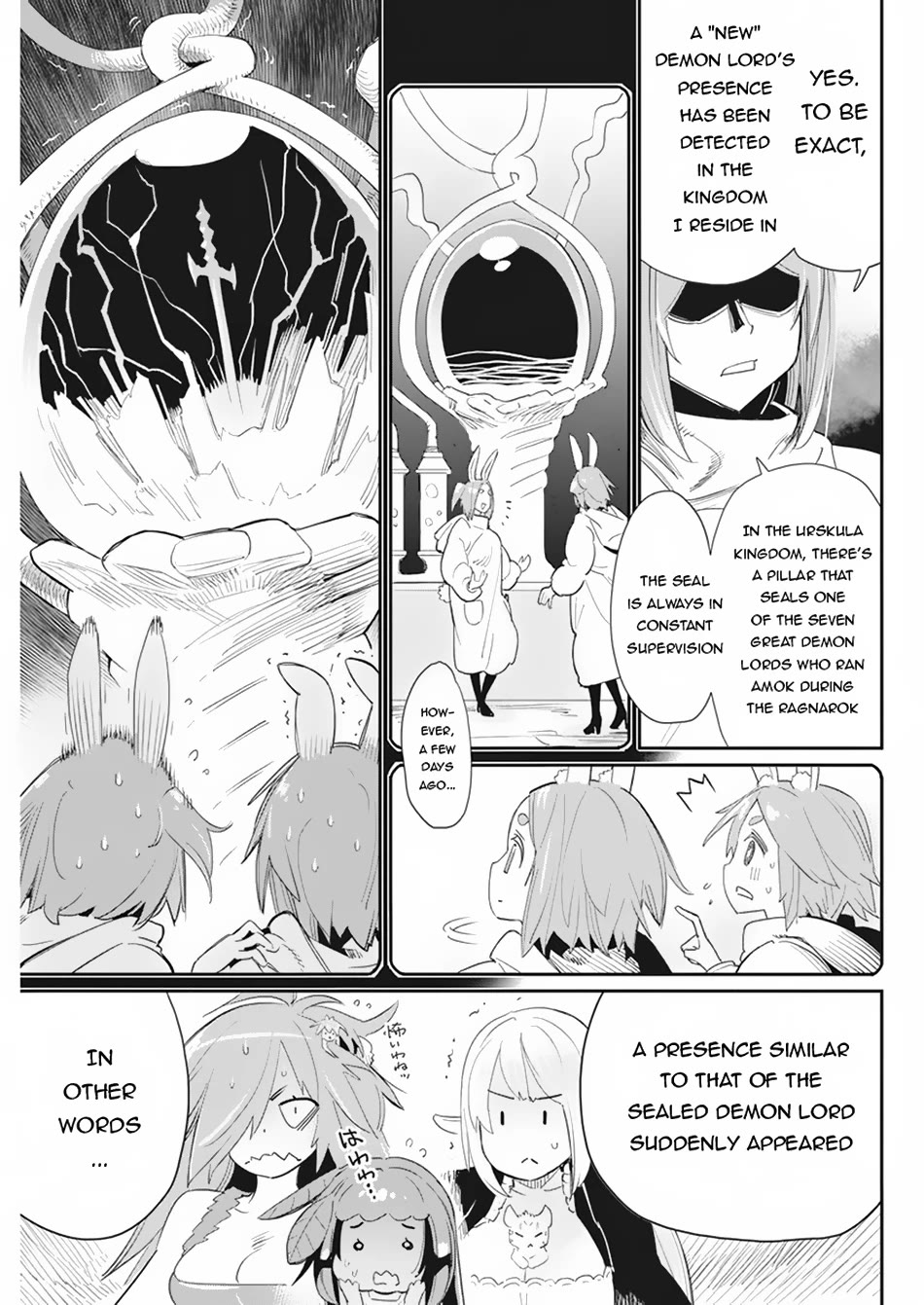 I Am Behemoth Of The S Rank Monster But I Am Mistaken As A Cat And I Live As A Pet Of Elf Girl Chapter 61 page 12 - Chapter 61