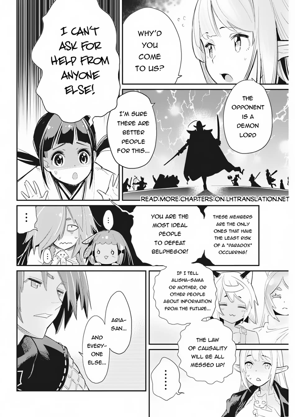 I Am Behemoth Of The S Rank Monster But I Am Mistaken As A Cat And I Live As A Pet Of Elf Girl Chapter 61 page 16 - Chapter 61