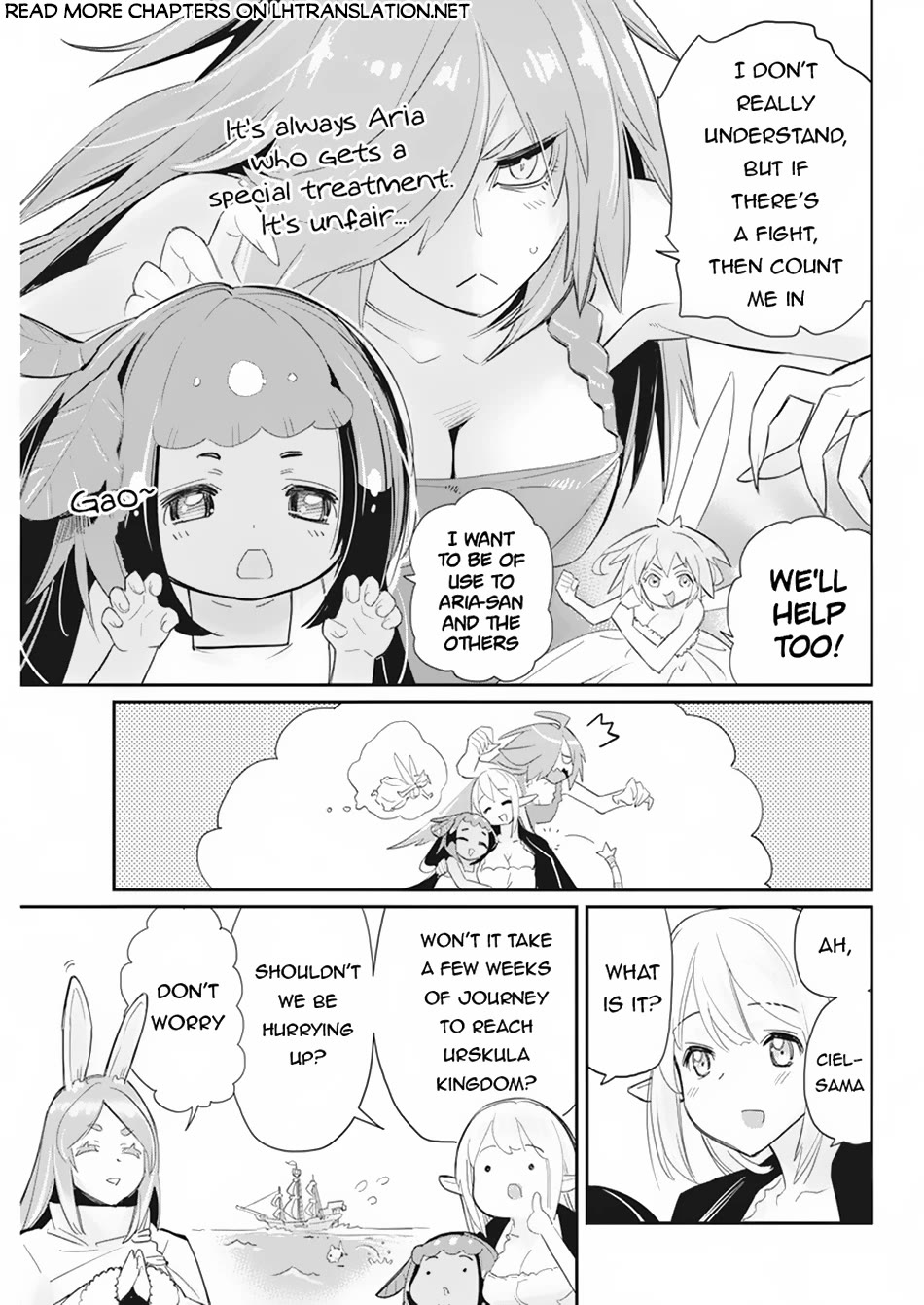 I Am Behemoth Of The S Rank Monster But I Am Mistaken As A Cat And I Live As A Pet Of Elf Girl Chapter 61 page 21 - Chapter 61