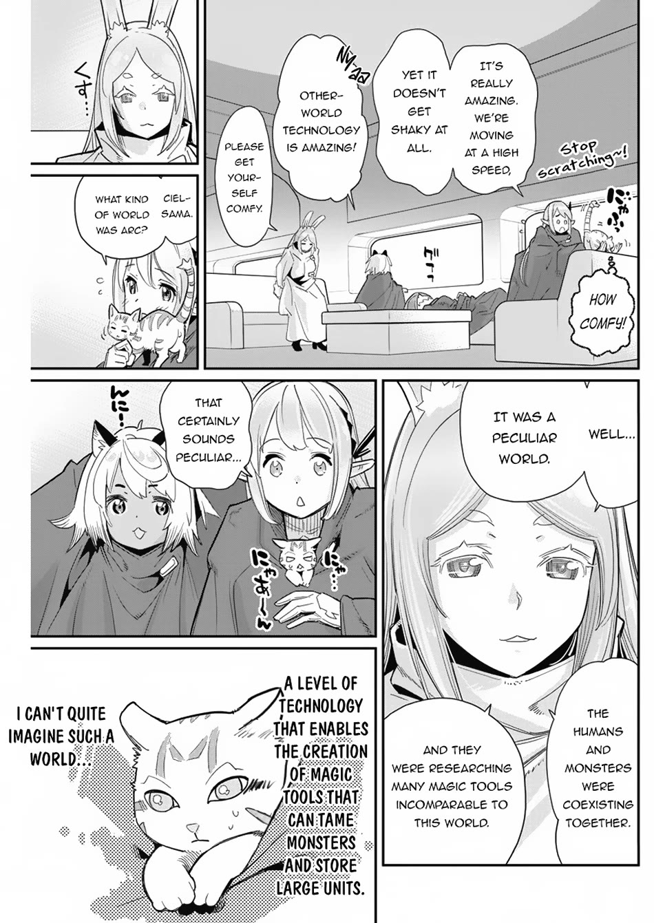 I Am Behemoth Of The S Rank Monster But I Am Mistaken As A Cat And I Live As A Pet Of Elf Girl Chapter 62 page 13 - Chapter 62